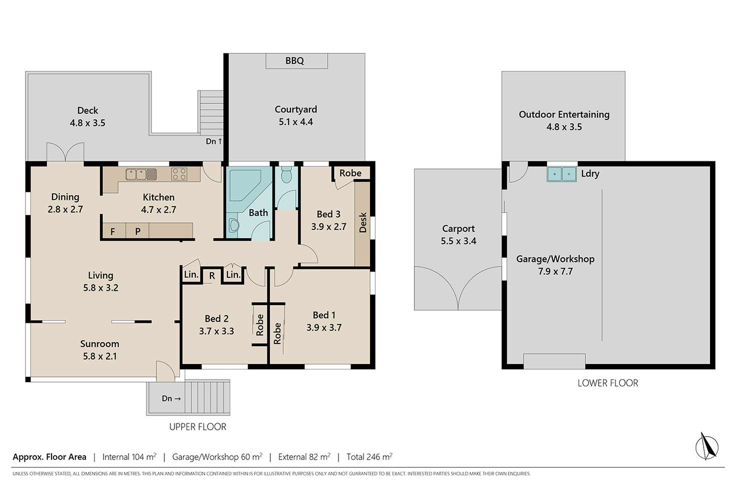 Floorplan of Homely house listing, 46 Summerfield Street, Aspley QLD 4034