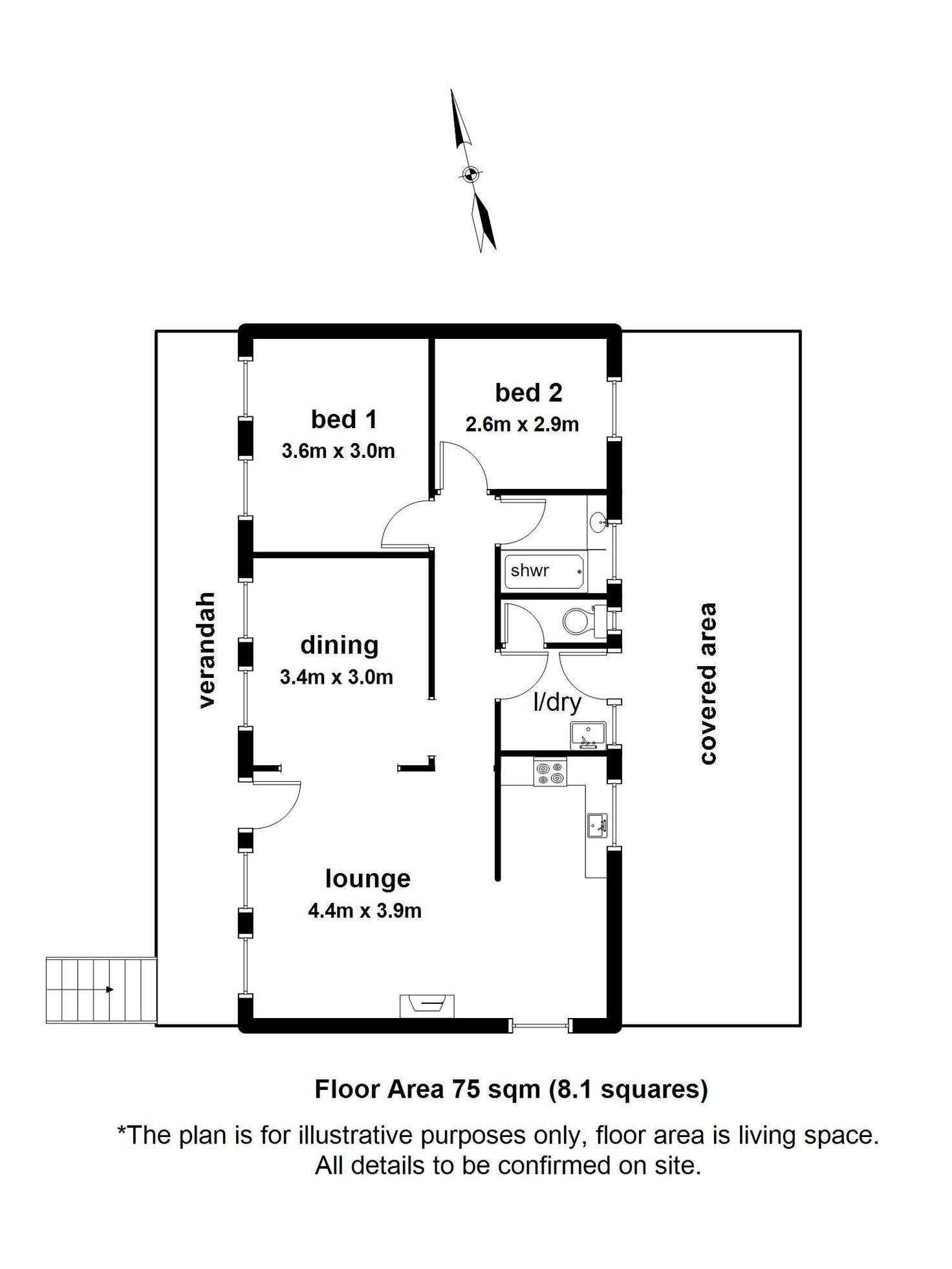 Floorplan of Homely house listing, 21 Anthony Grove, Woori Yallock VIC 3139
