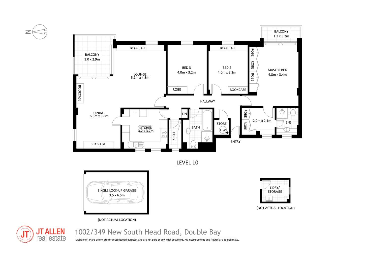 Floorplan of Homely apartment listing, 1002/349 New South Head Road, Double Bay NSW 2028
