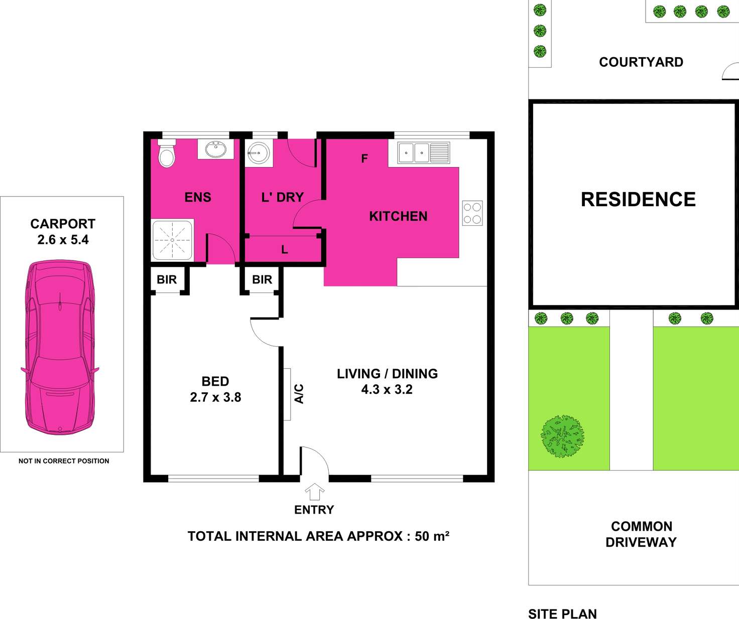 Floorplan of Homely unit listing, 7/220-222 Wilsons Road, Whittington VIC 3219