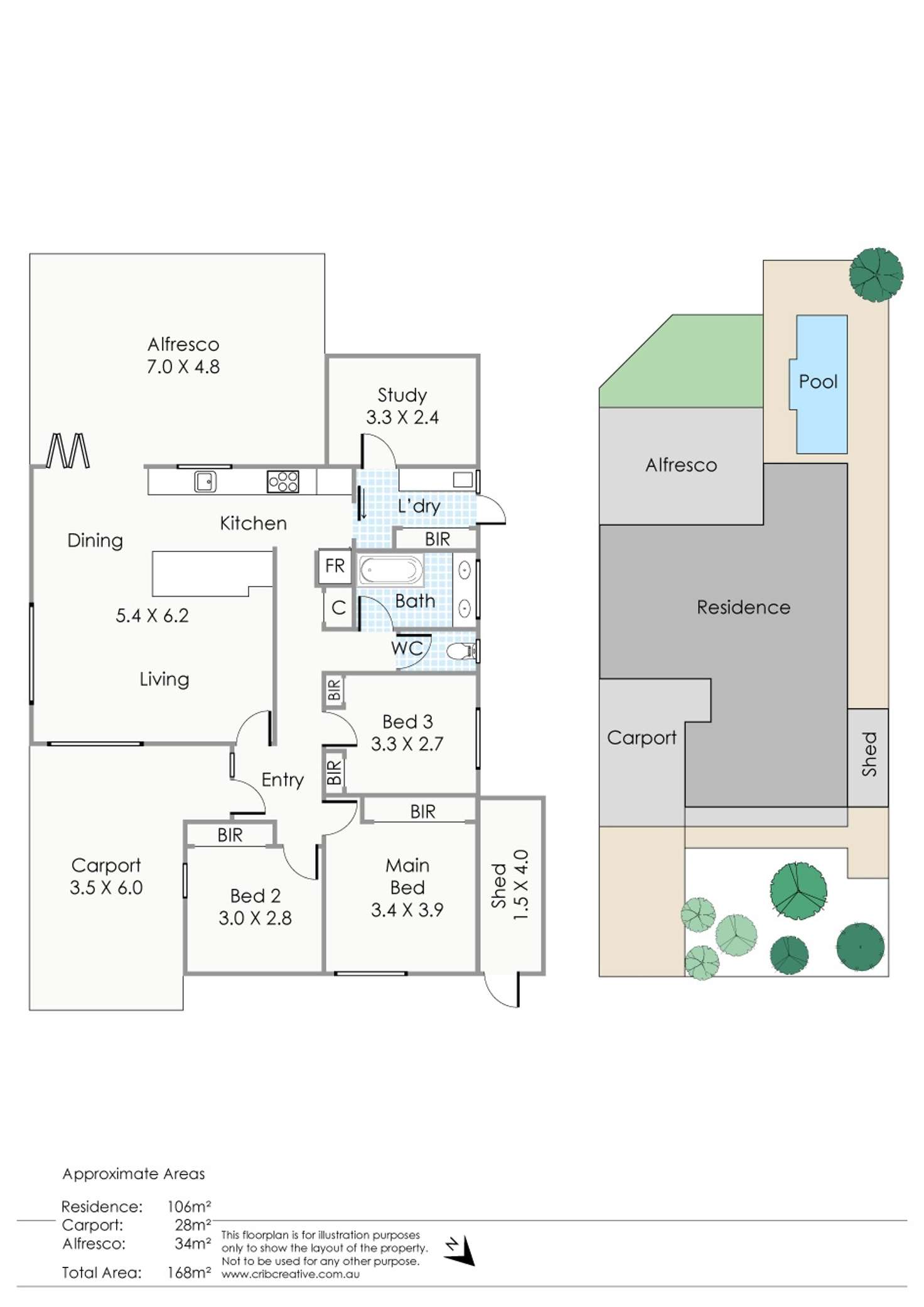 Floorplan of Homely house listing, 22 Halliday Street, Bayswater WA 6053