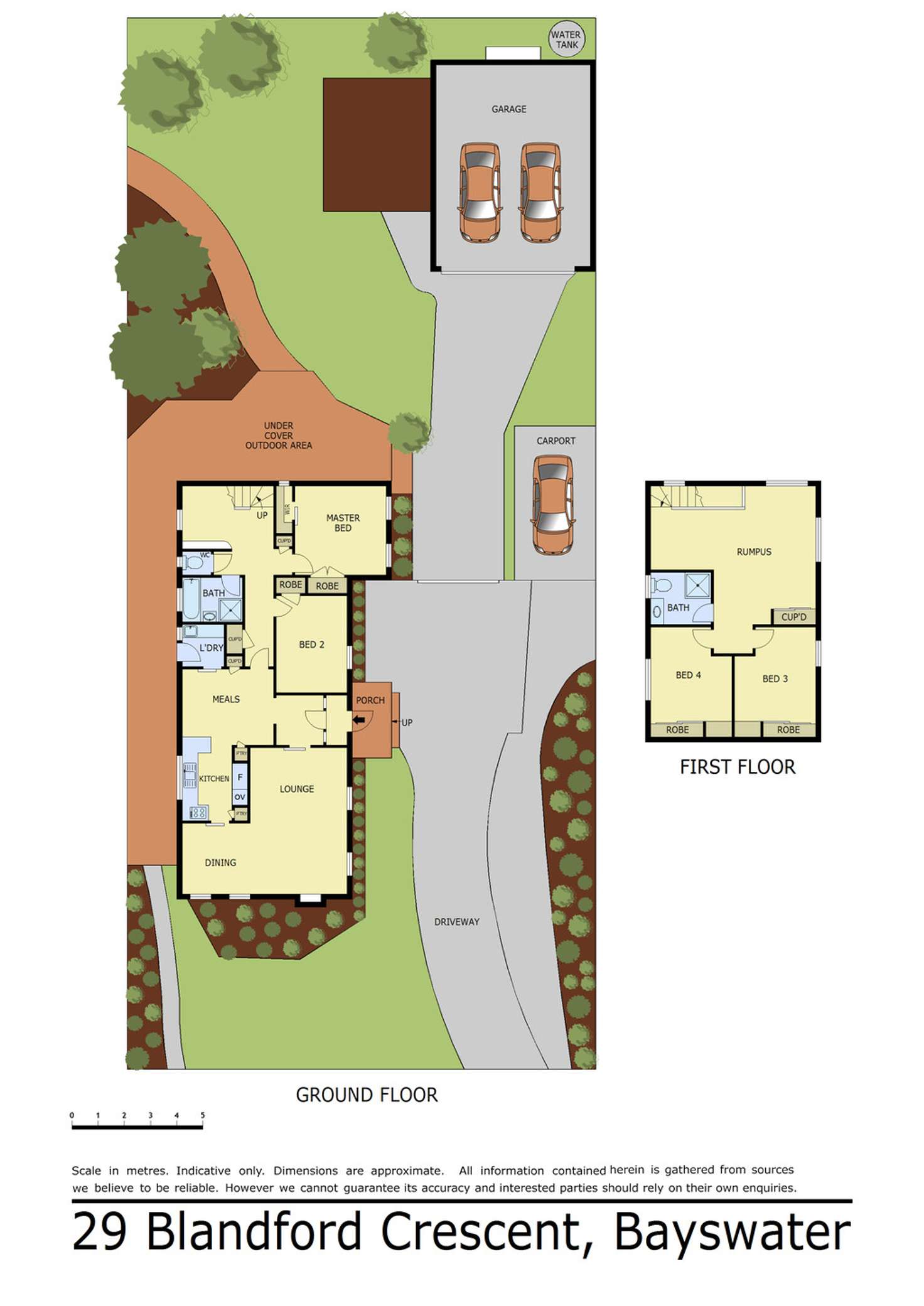 Floorplan of Homely house listing, 29 Blandford Crescent, Bayswater North VIC 3153