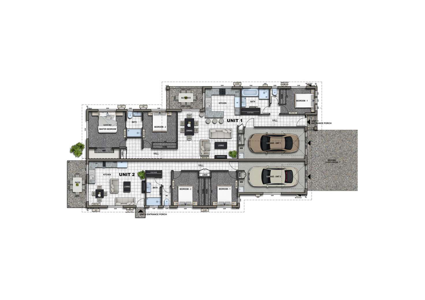 Floorplan of Homely house listing, 2/9 Sairs Street, Glass House Mountains QLD 4518