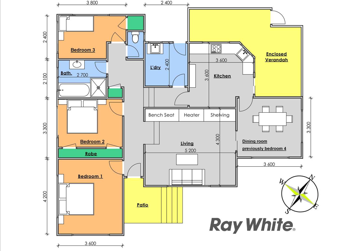 Floorplan of Homely house listing, 1 Maiden Avenue, Taree NSW 2430