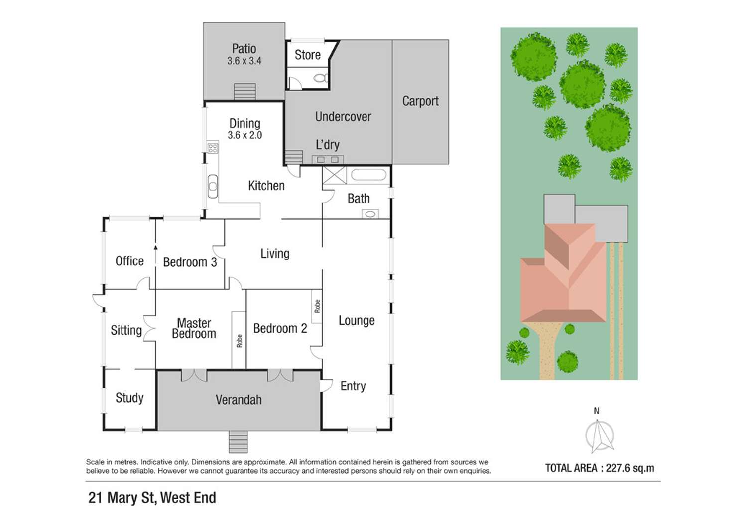 Floorplan of Homely house listing, 21 Mary Street, West End QLD 4810