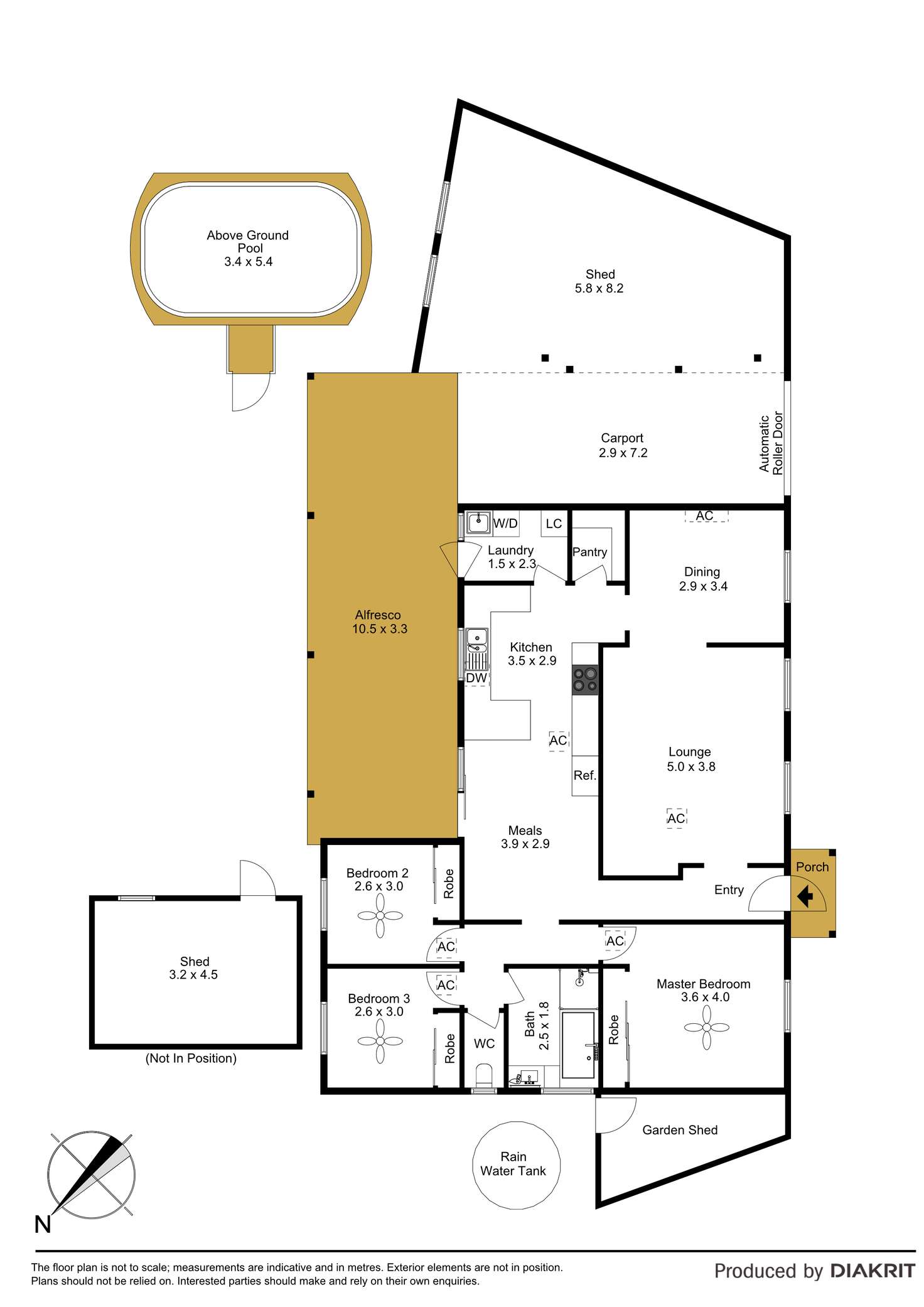 Floorplan of Homely house listing, 22 Duberal Avenue, Salisbury East SA 5109