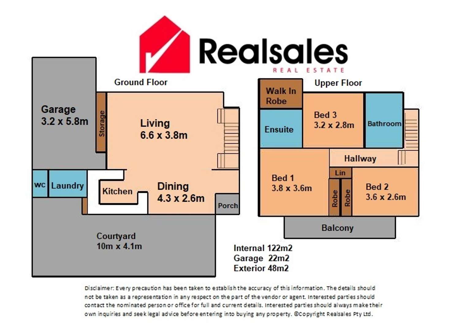 Floorplan of Homely townhouse listing, 1/16 Kingsmill Street, Chermside QLD 4032