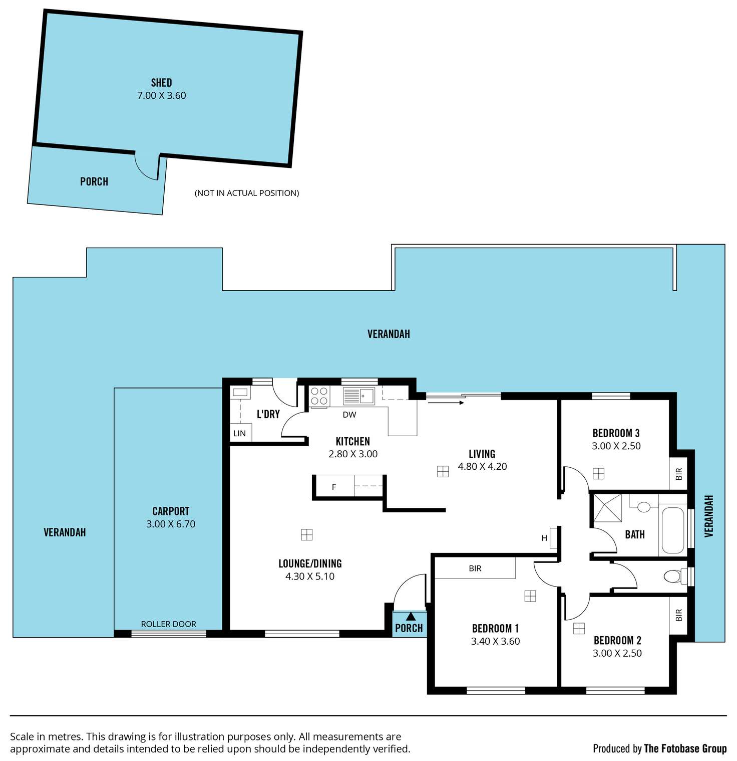 Floorplan of Homely house listing, 21 Bimbadene Road, Reynella SA 5161