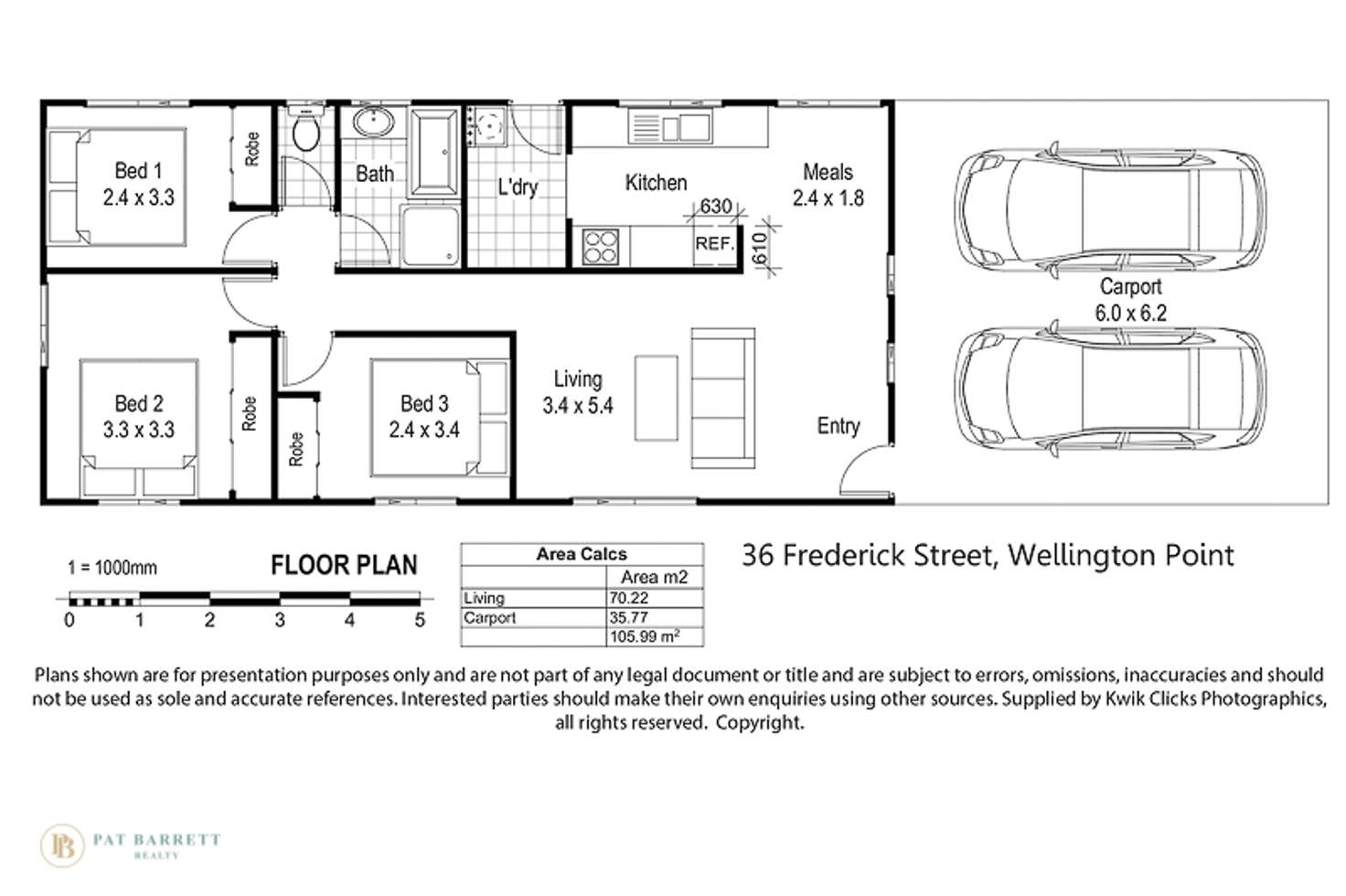 Floorplan of Homely house listing, 36 Frederick Street, Wellington Point QLD 4160