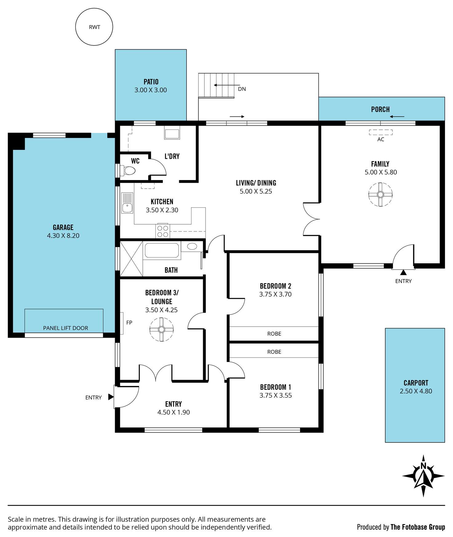 Floorplan of Homely house listing, 6 Thomas Street, Seacliff Park SA 5049