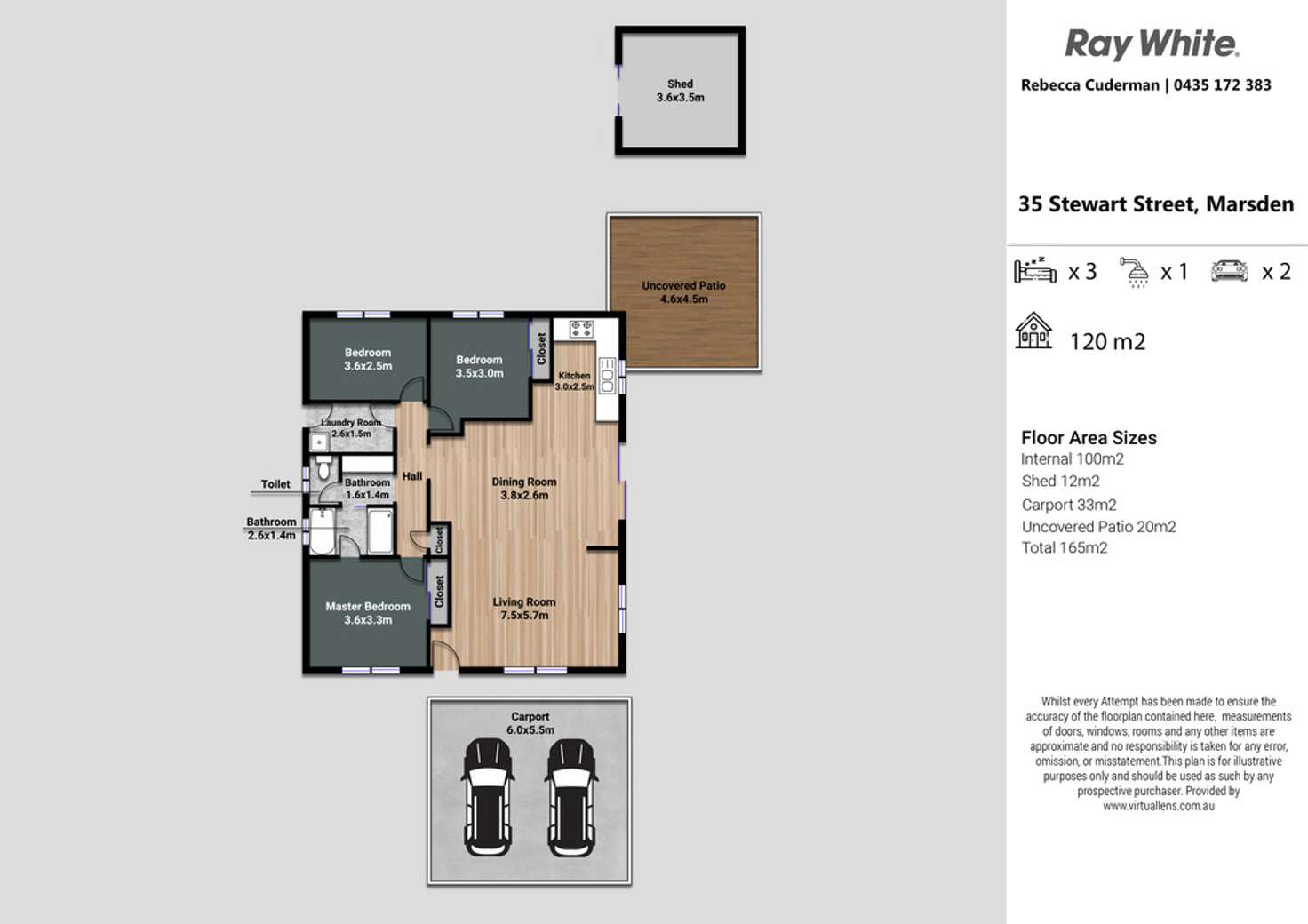 Floorplan of Homely house listing, 35 Stewart Street, Marsden QLD 4132
