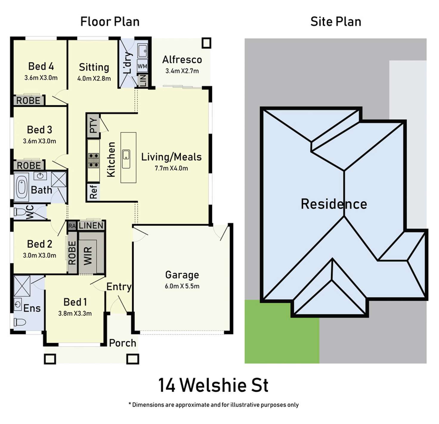Floorplan of Homely house listing, 14 Welshie Street, Rockbank VIC 3335