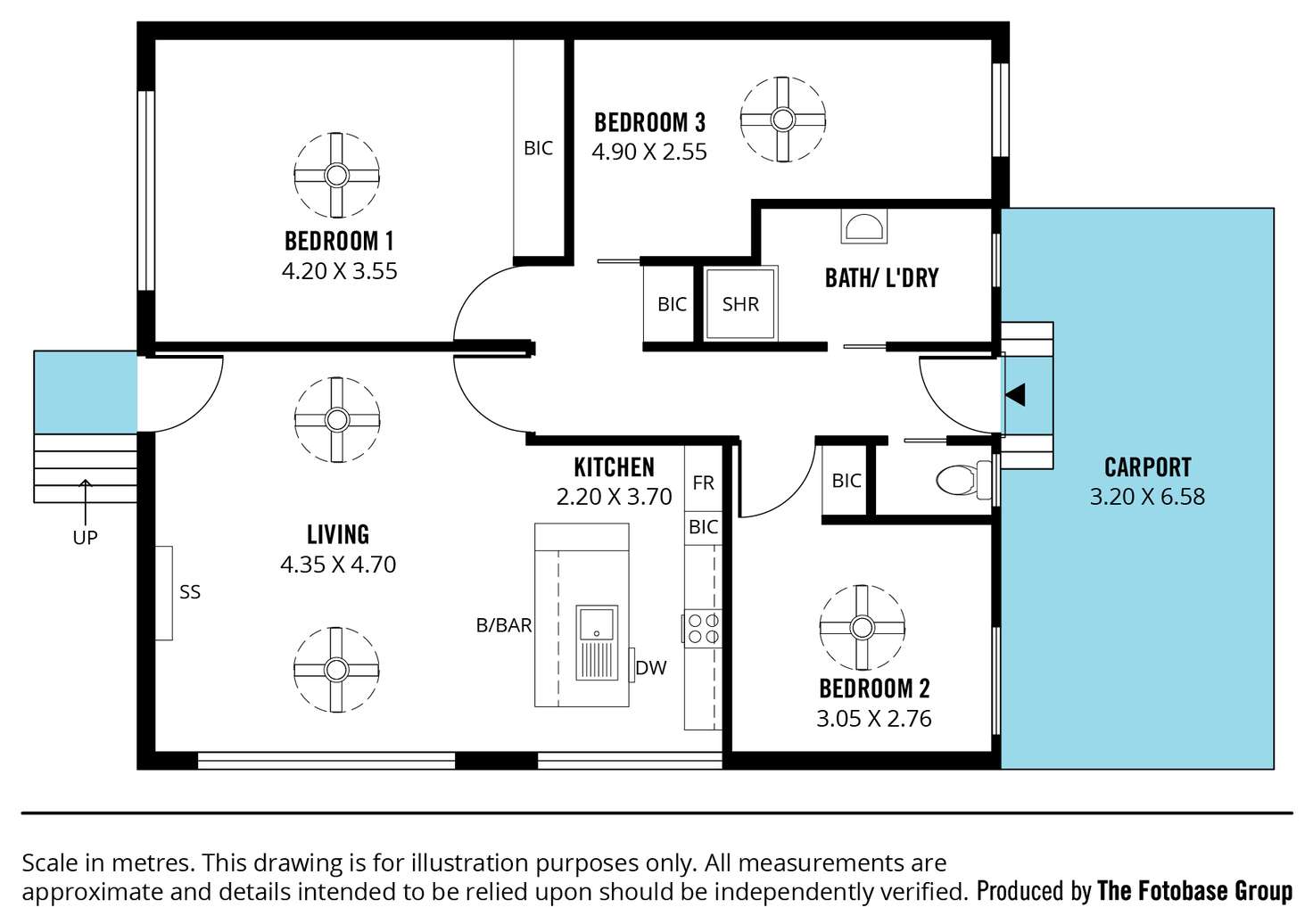 Floorplan of Homely house listing, 1/39 Esplanade, Christies Beach SA 5165