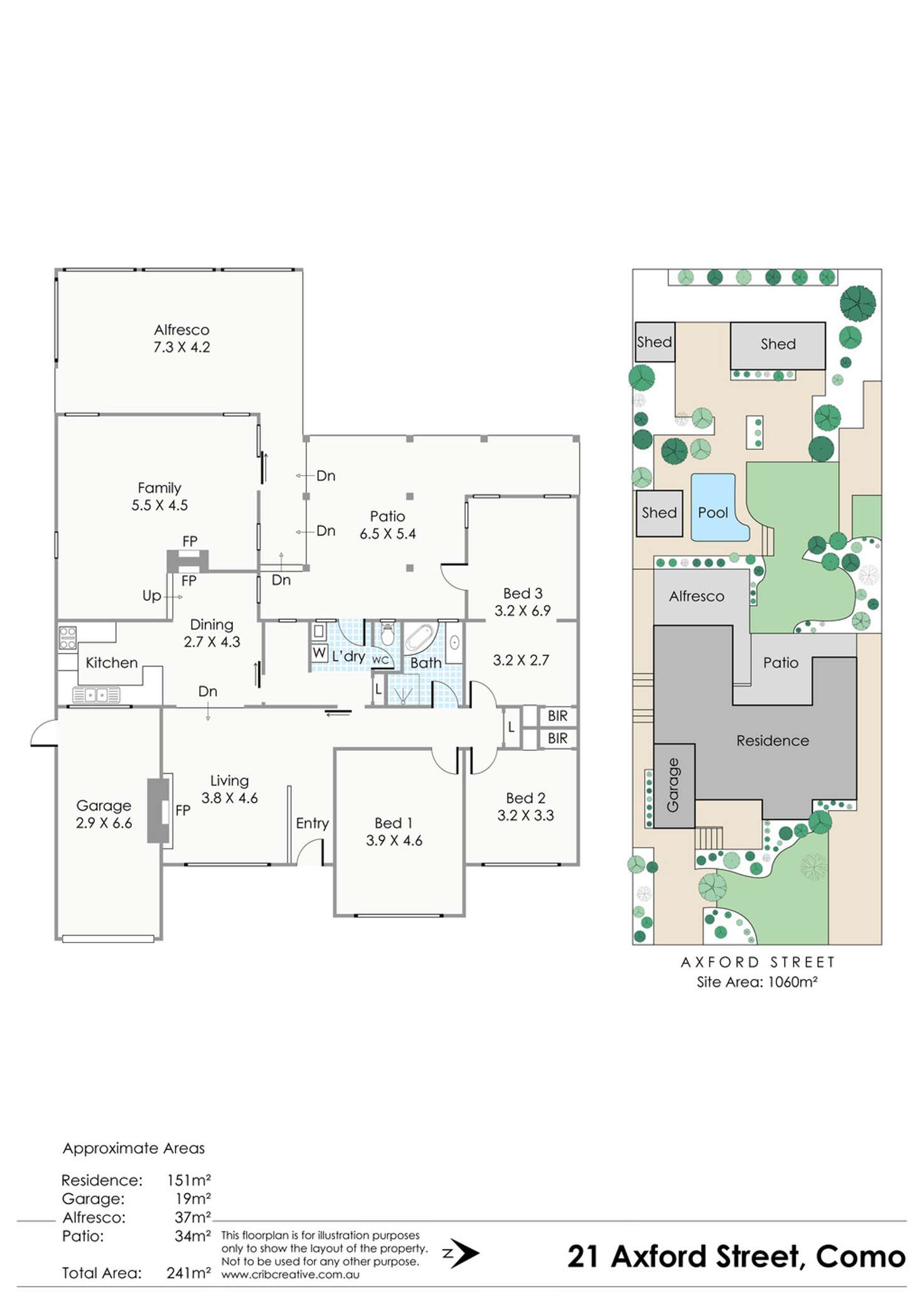 Floorplan of Homely house listing, 21 Axford Street, Como WA 6152