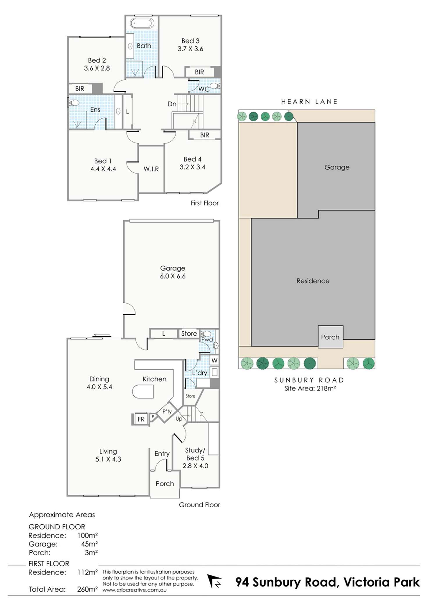 Floorplan of Homely house listing, 94 Sunbury Road, Victoria Park WA 6100
