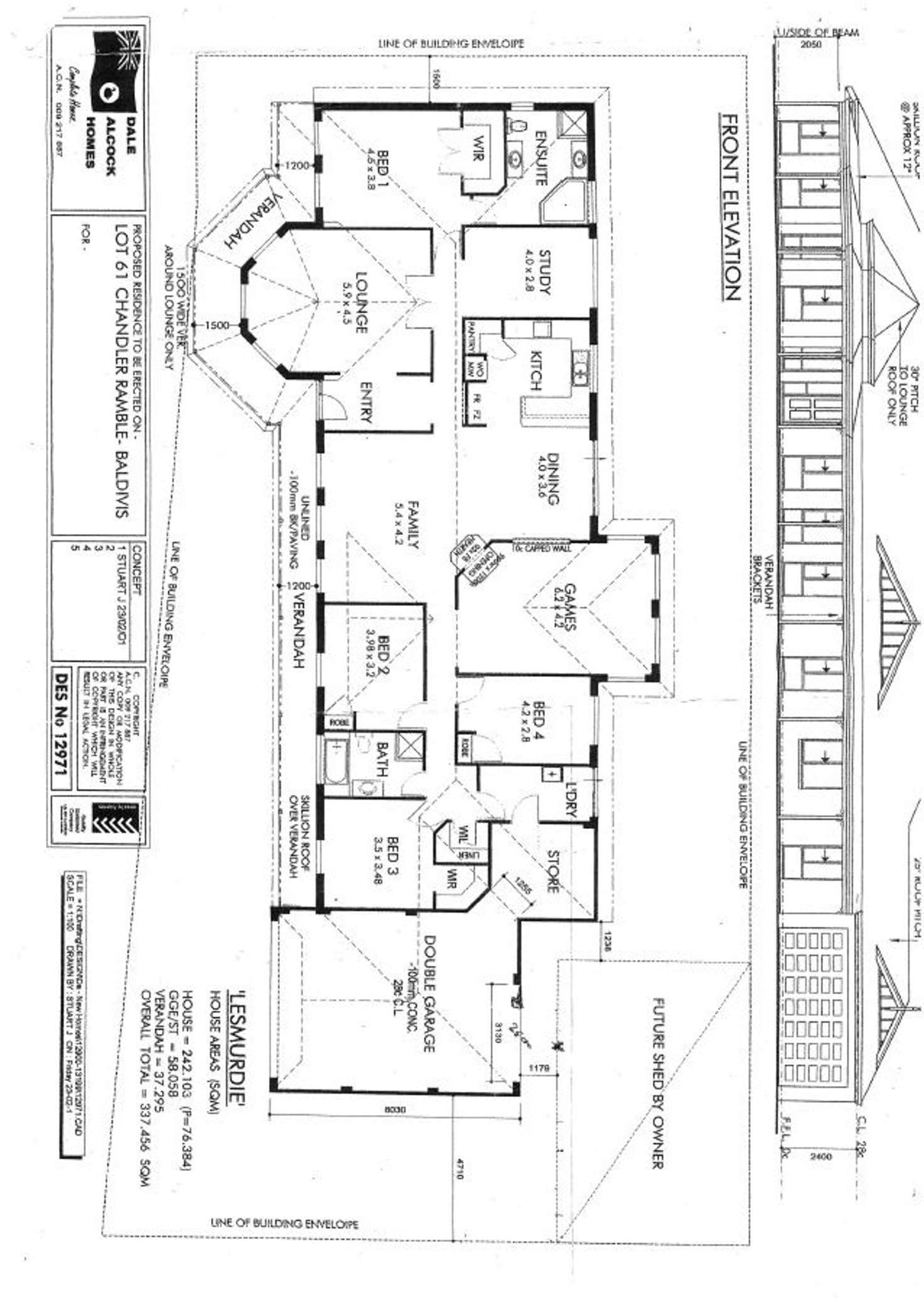 Floorplan of Homely house listing, 45 Chandler Ramble, Baldivis WA 6171