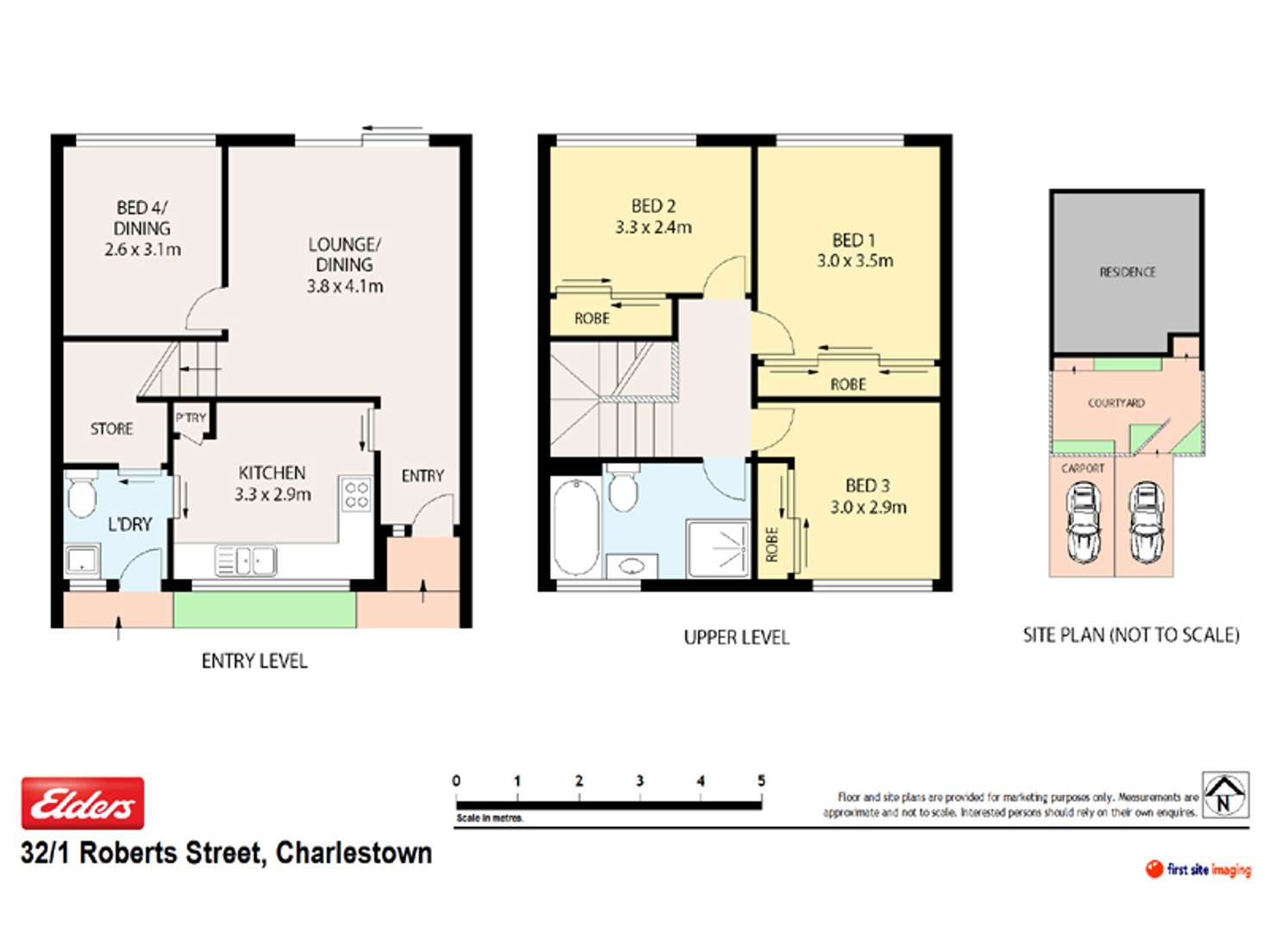 Floorplan of Homely townhouse listing, 32/1 ROBERTS STREET, Charlestown NSW 2290