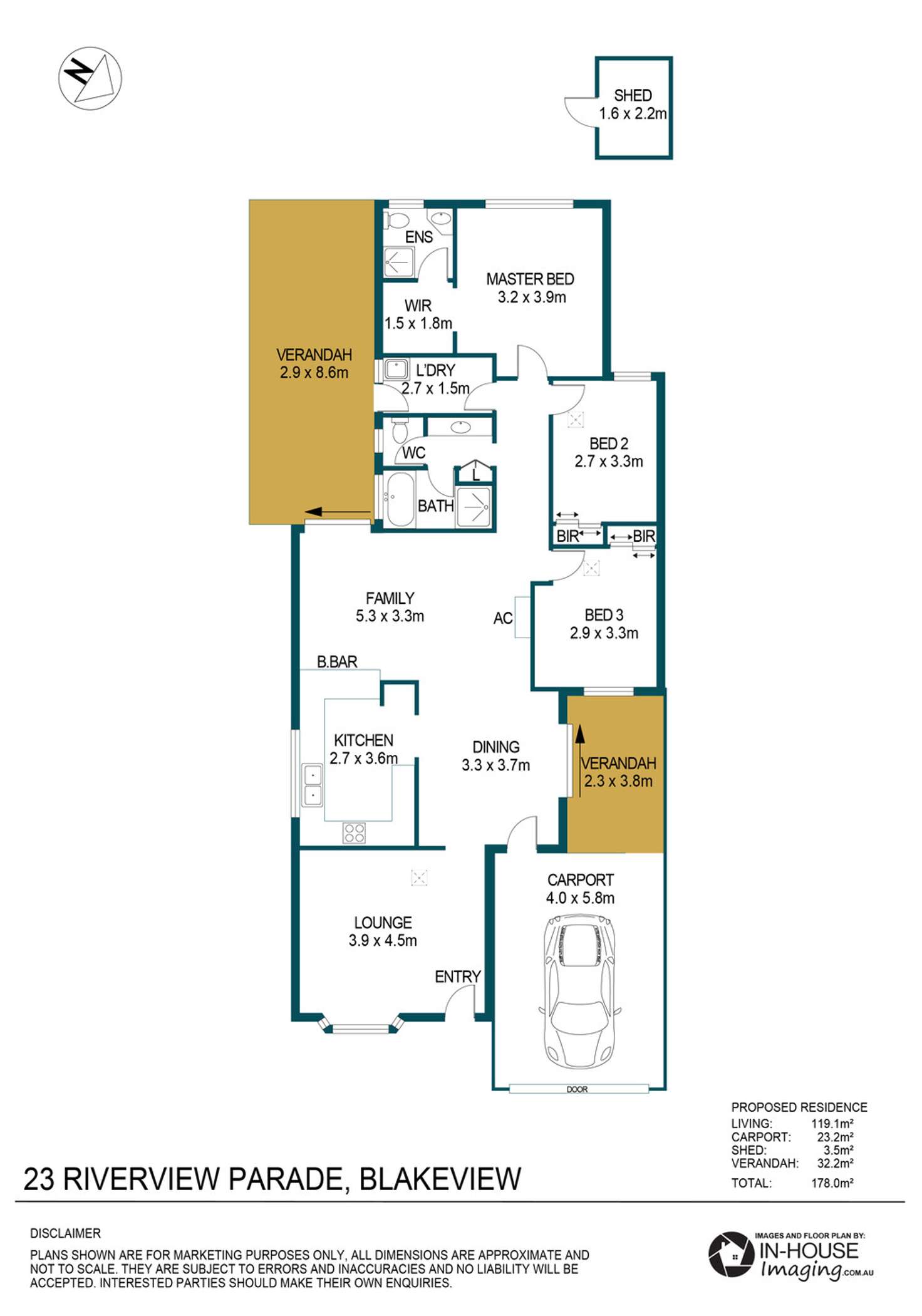 Floorplan of Homely house listing, 23 Riverview Parade, Blakeview SA 5114