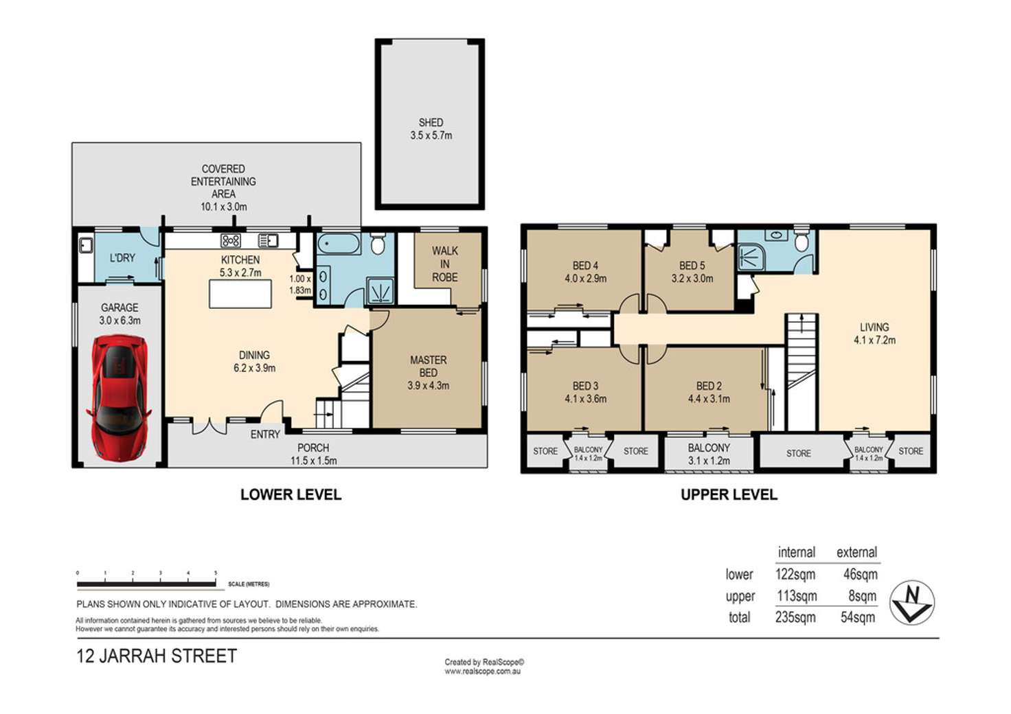 Floorplan of Homely house listing, 12 Jarrah Street, Keperra QLD 4054