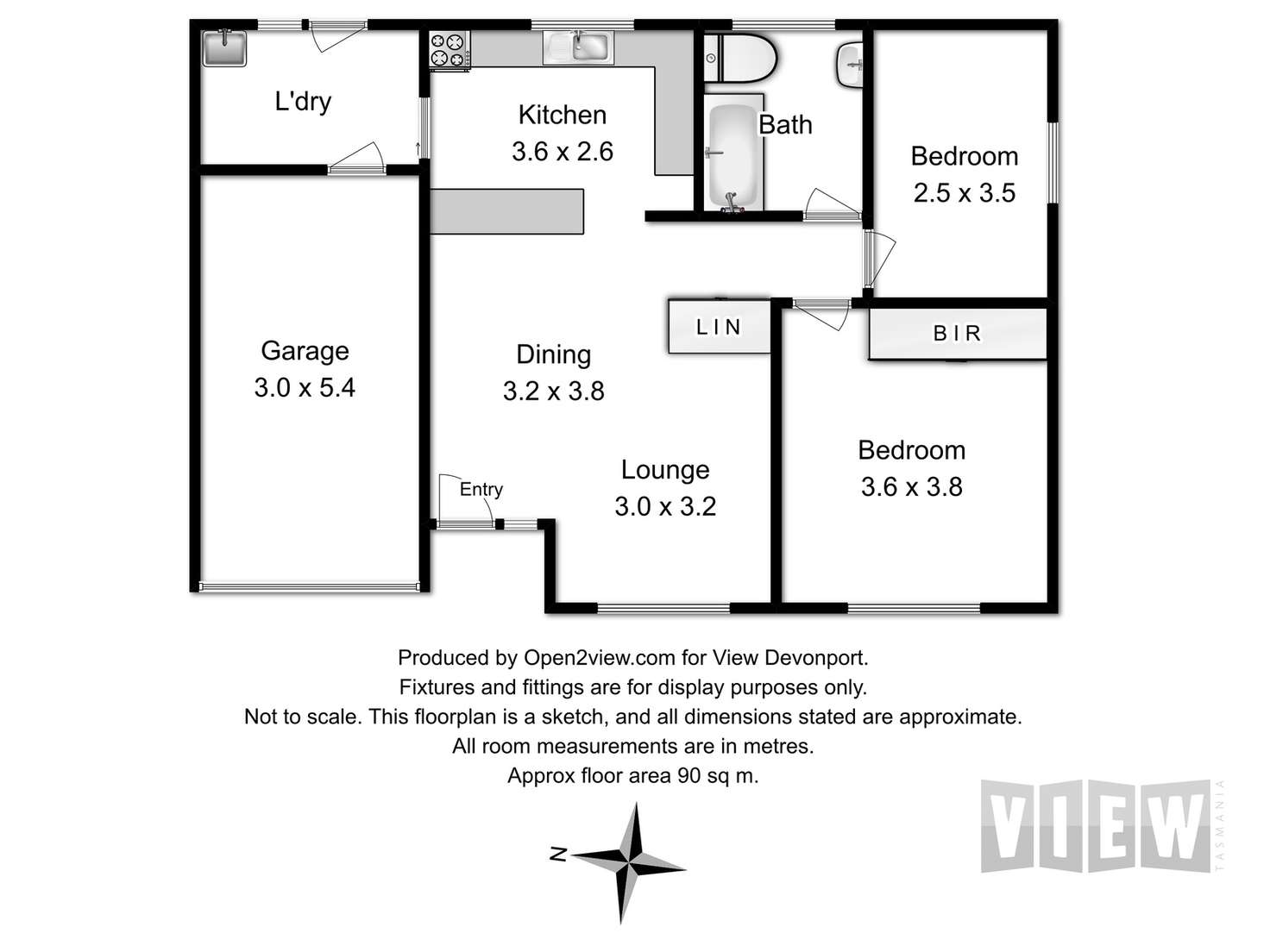 Floorplan of Homely unit listing, 4/226-230 William Street, Devonport TAS 7310