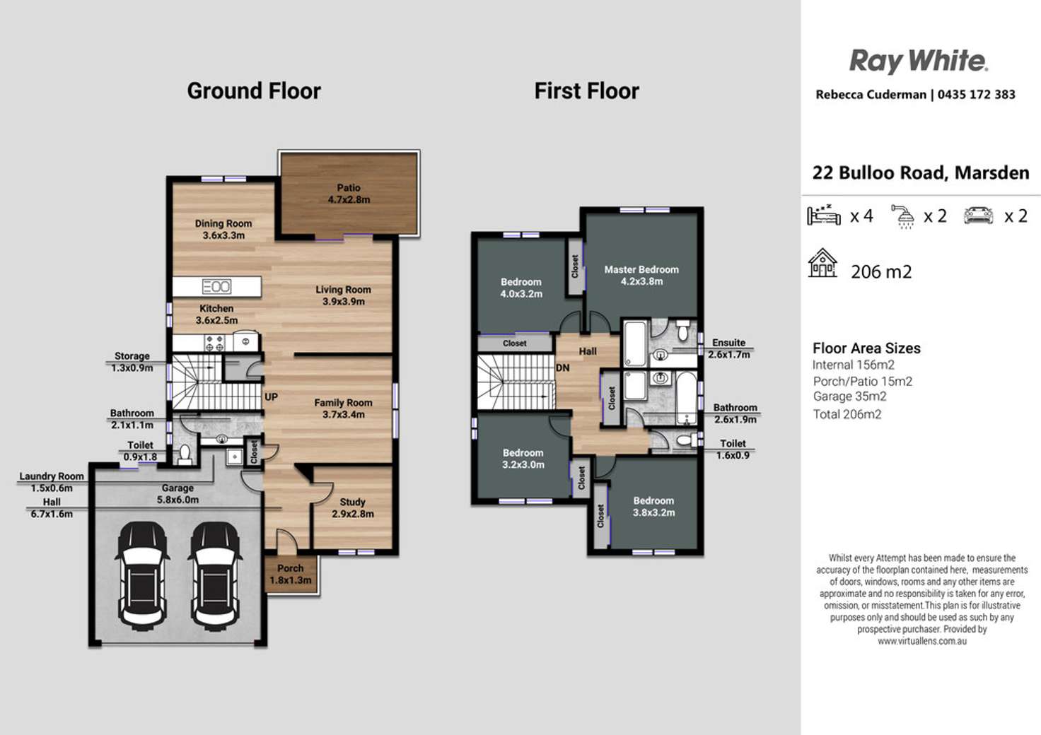 Floorplan of Homely house listing, 22 Bulloo Road, Marsden QLD 4132