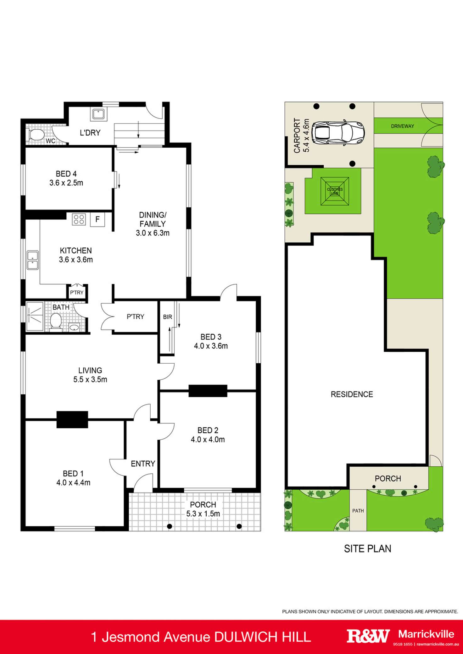 Floorplan of Homely house listing, 1 Jesmond Avenue, Dulwich Hill NSW 2203