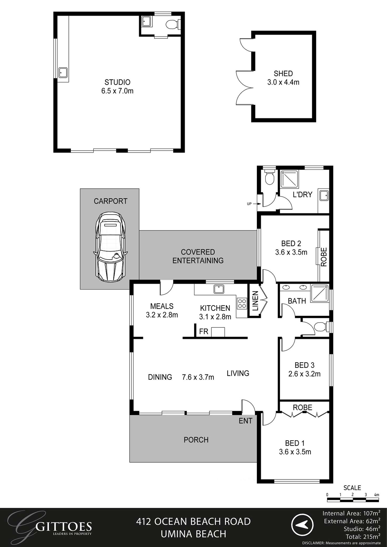 Floorplan of Homely house listing, 412 Ocean Beach Road, Umina Beach NSW 2257