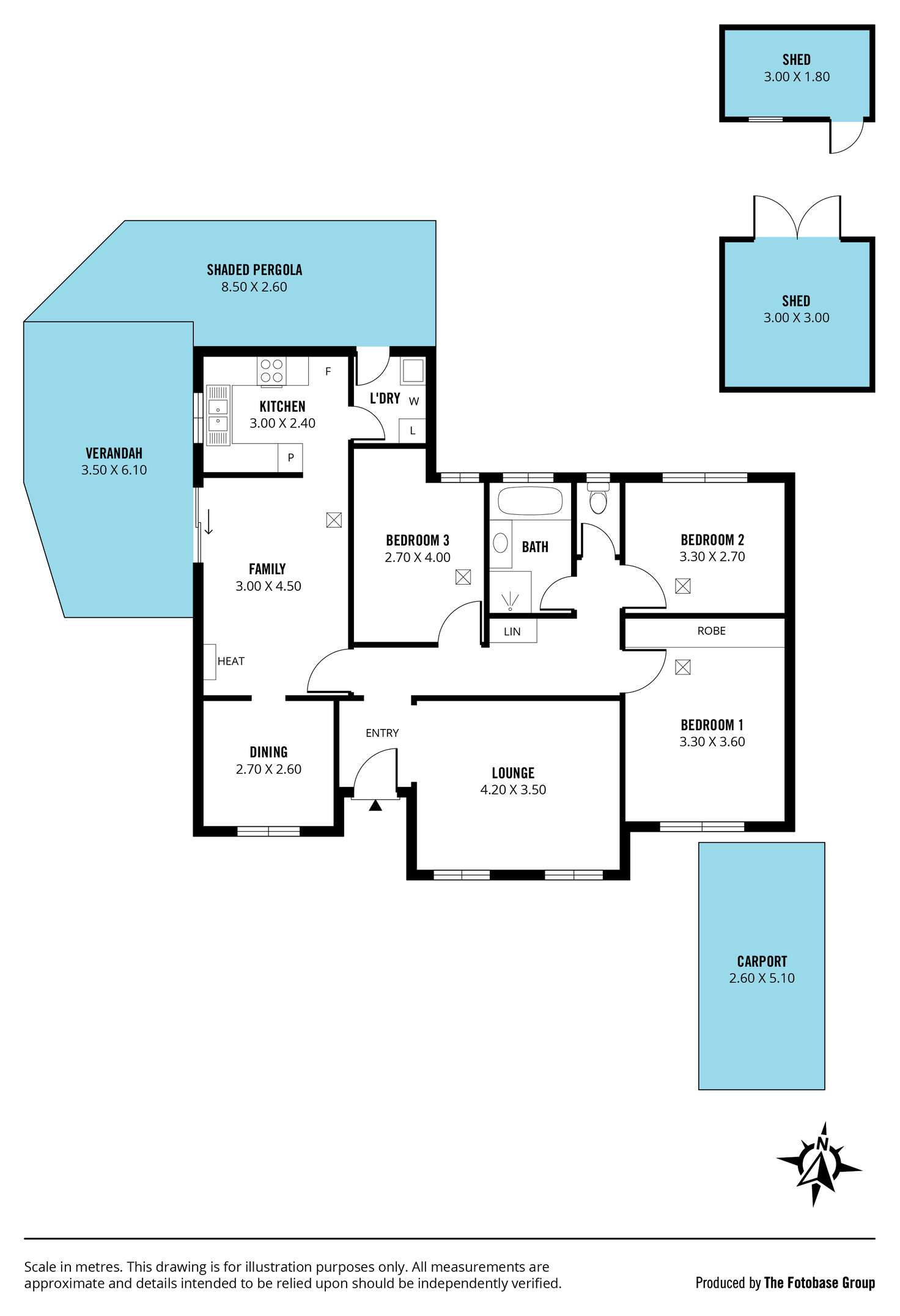 Floorplan of Homely house listing, 49 Nash Crescent, Morphett Vale SA 5162