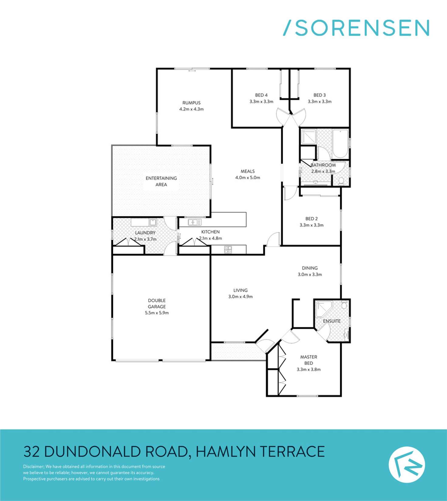 Floorplan of Homely house listing, 32 Dundonald Road, Hamlyn Terrace NSW 2259
