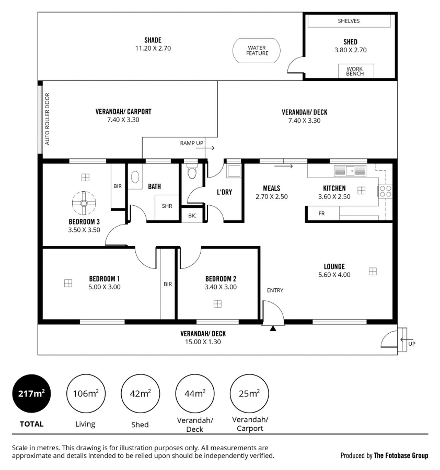 Floorplan of Homely retirement listing, Site 195 Silky Oak Street, NCRV, 50 Andrews Road, Penfield SA 5121