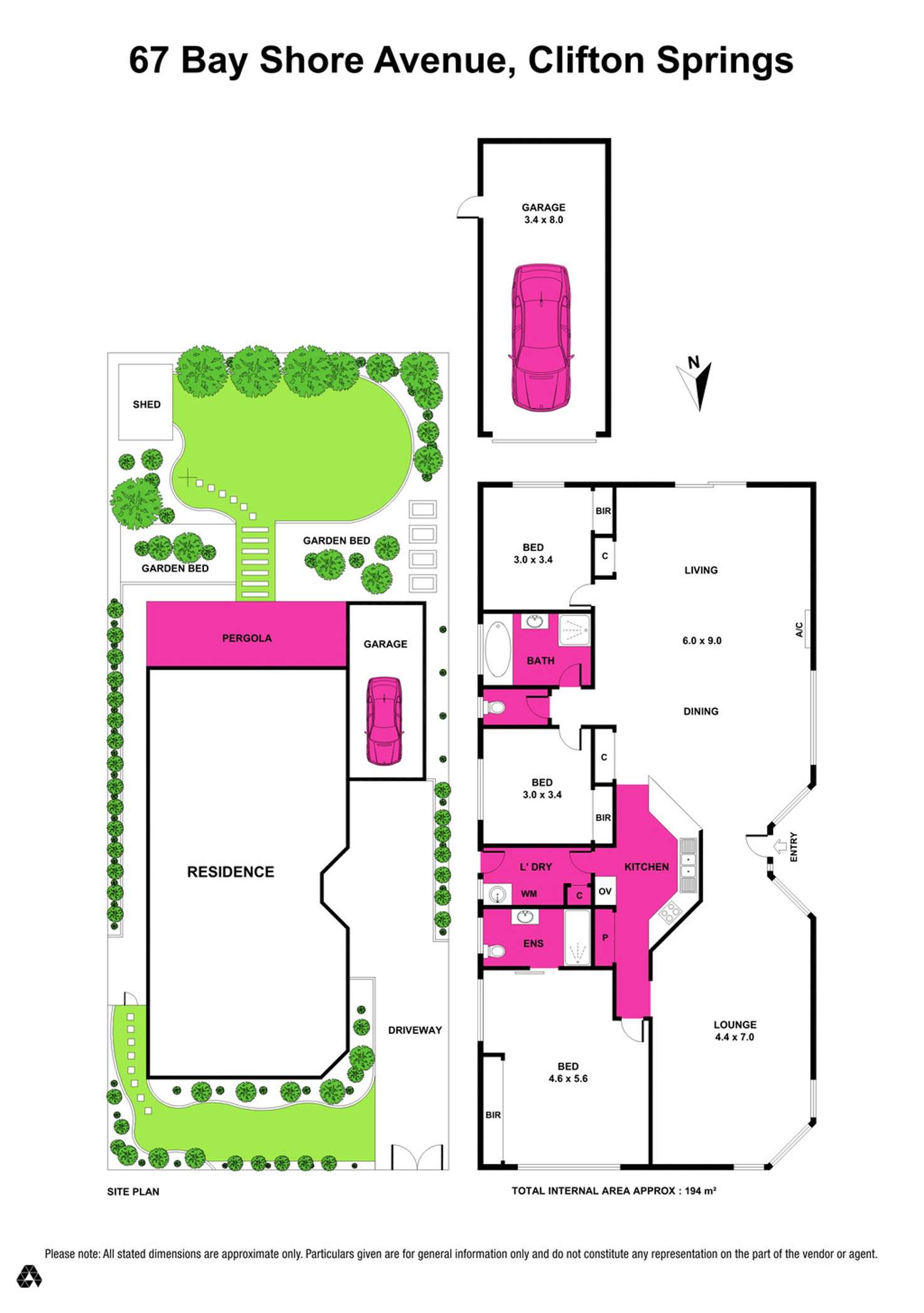 Floorplan of Homely house listing, 67 Bay Shore Avenue, Clifton Springs VIC 3222
