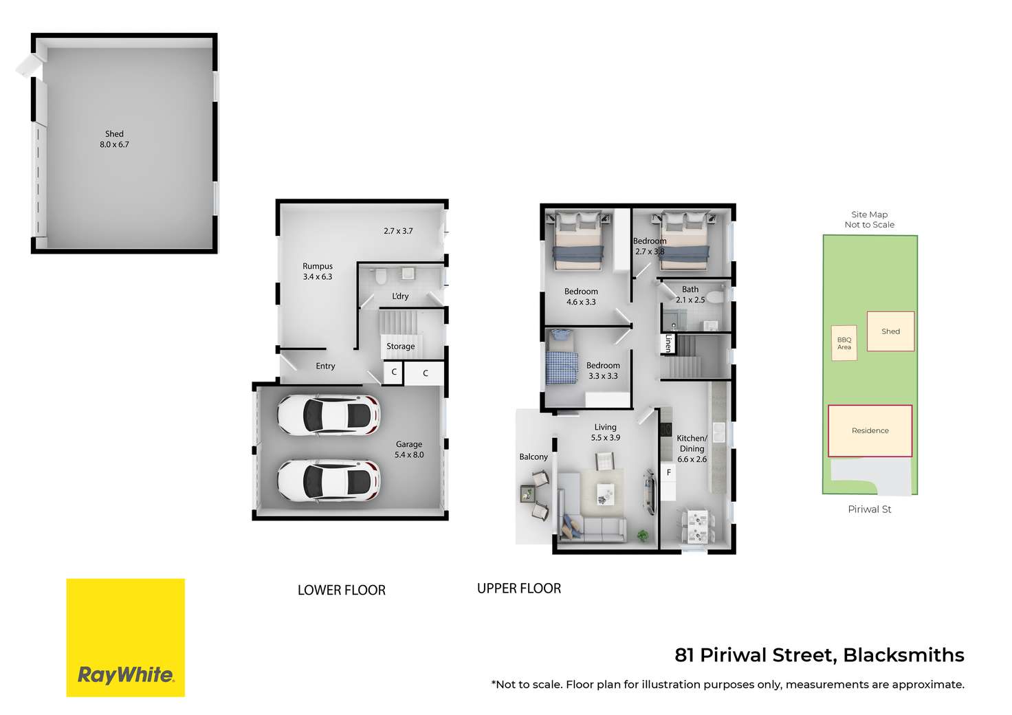 Floorplan of Homely house listing, 81 Piriwal Street, Blacksmiths NSW 2281