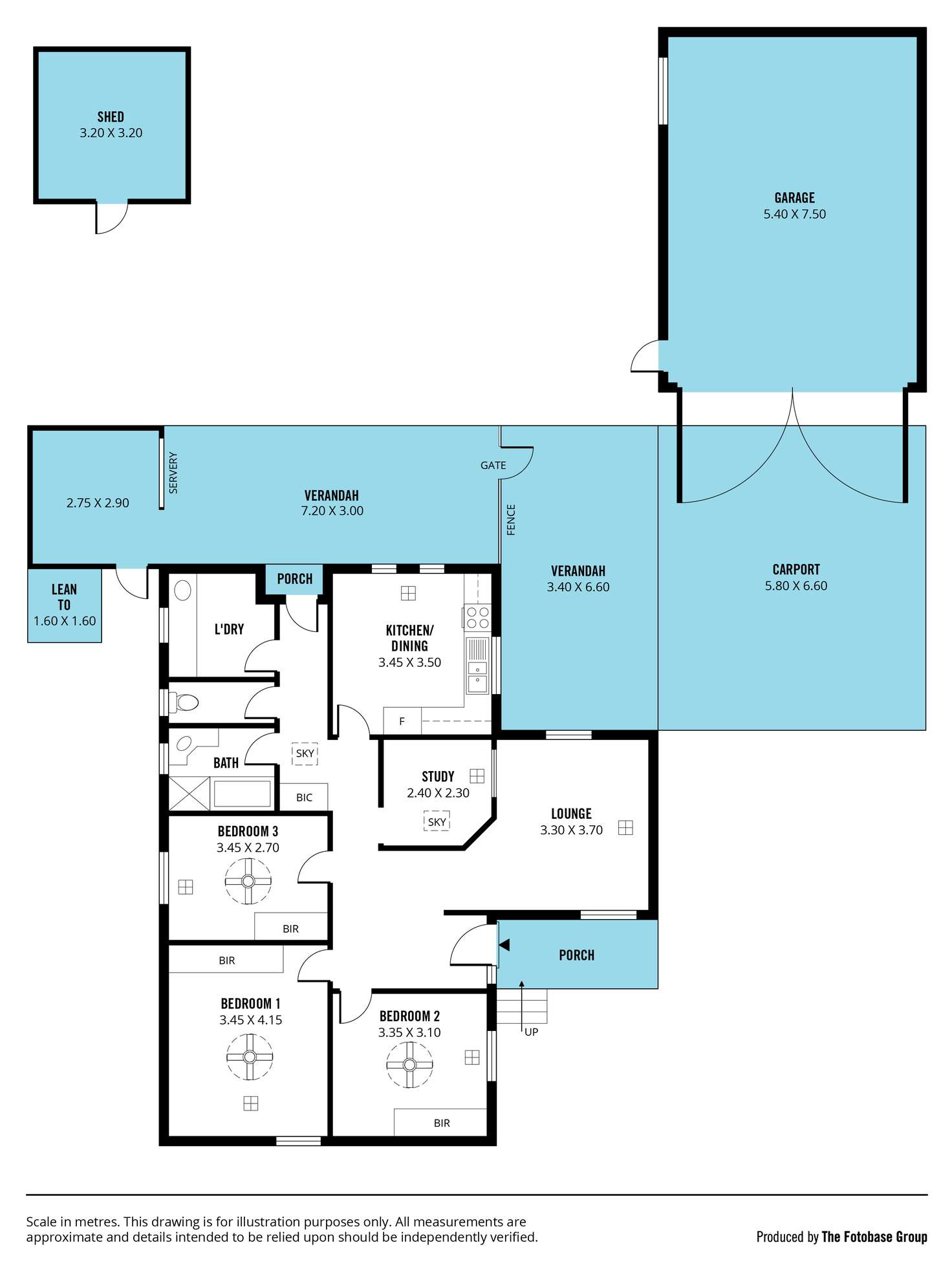 Floorplan of Homely house listing, 1 Lambert Street, Morphett Vale SA 5162