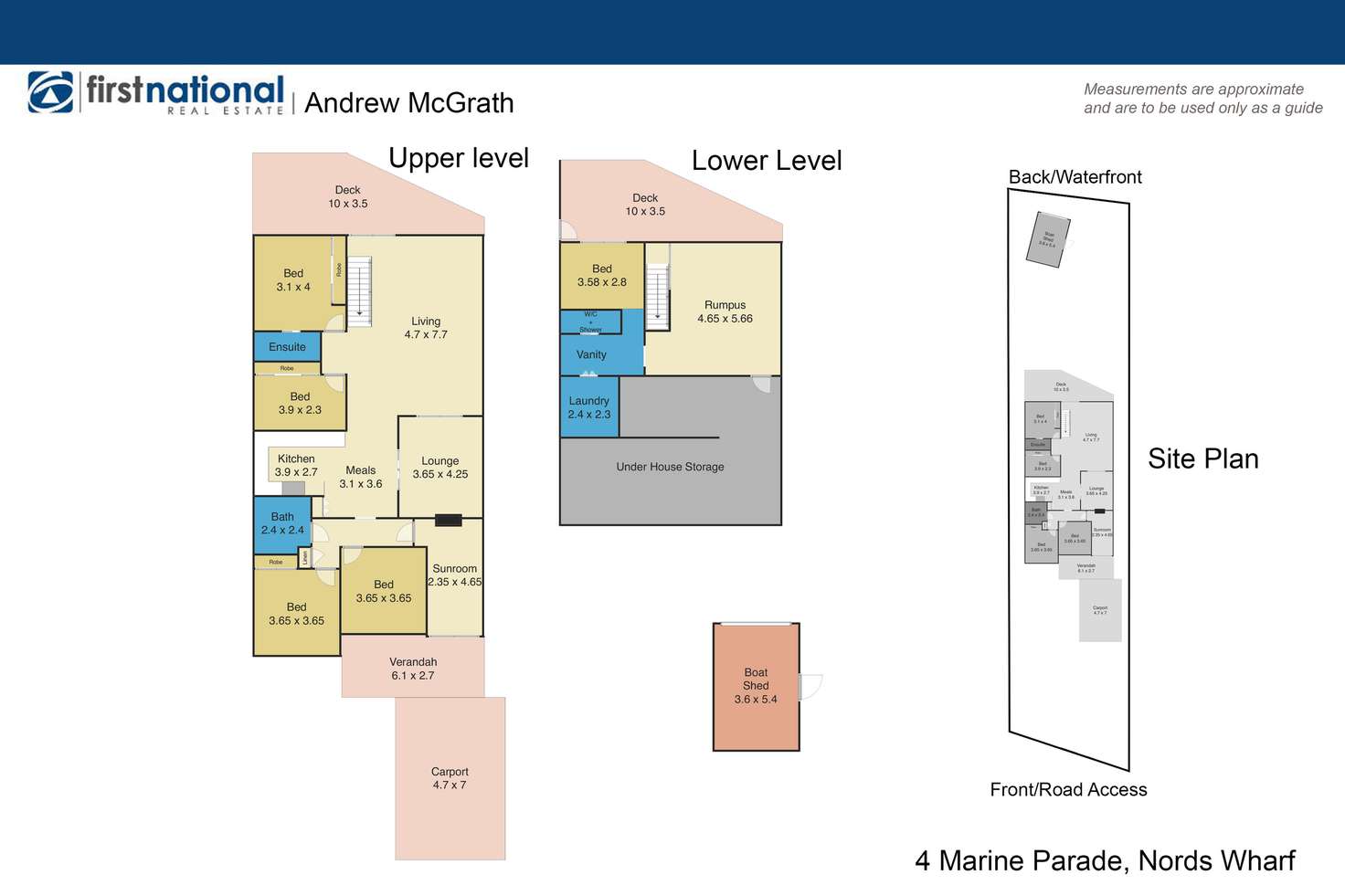 Floorplan of Homely house listing, 4 Marine Parade, Nords Wharf NSW 2281