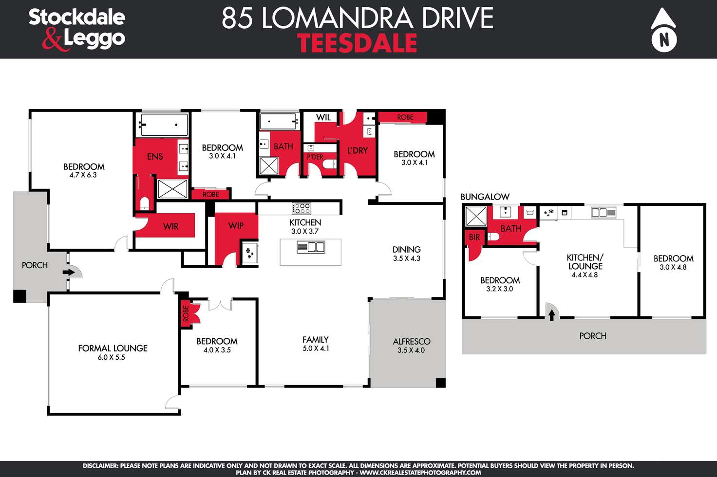 Floorplan of Homely house listing, 85 Lomandra Drive, Teesdale VIC 3328