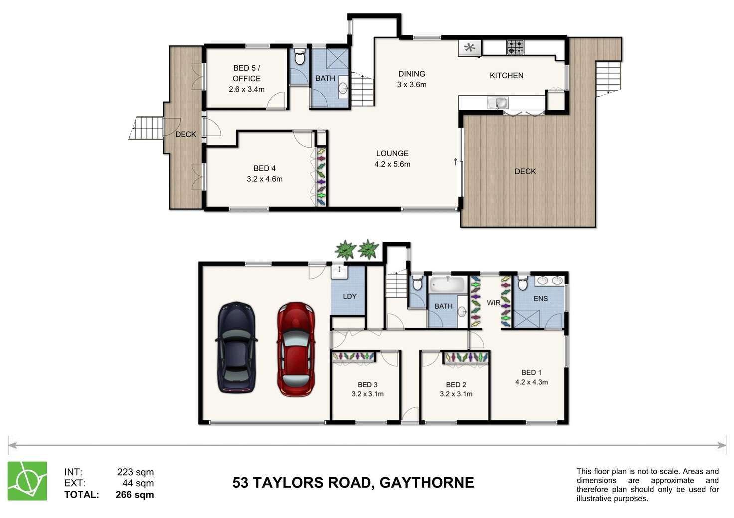 Floorplan of Homely house listing, 53 Taylors Road, Gaythorne QLD 4051