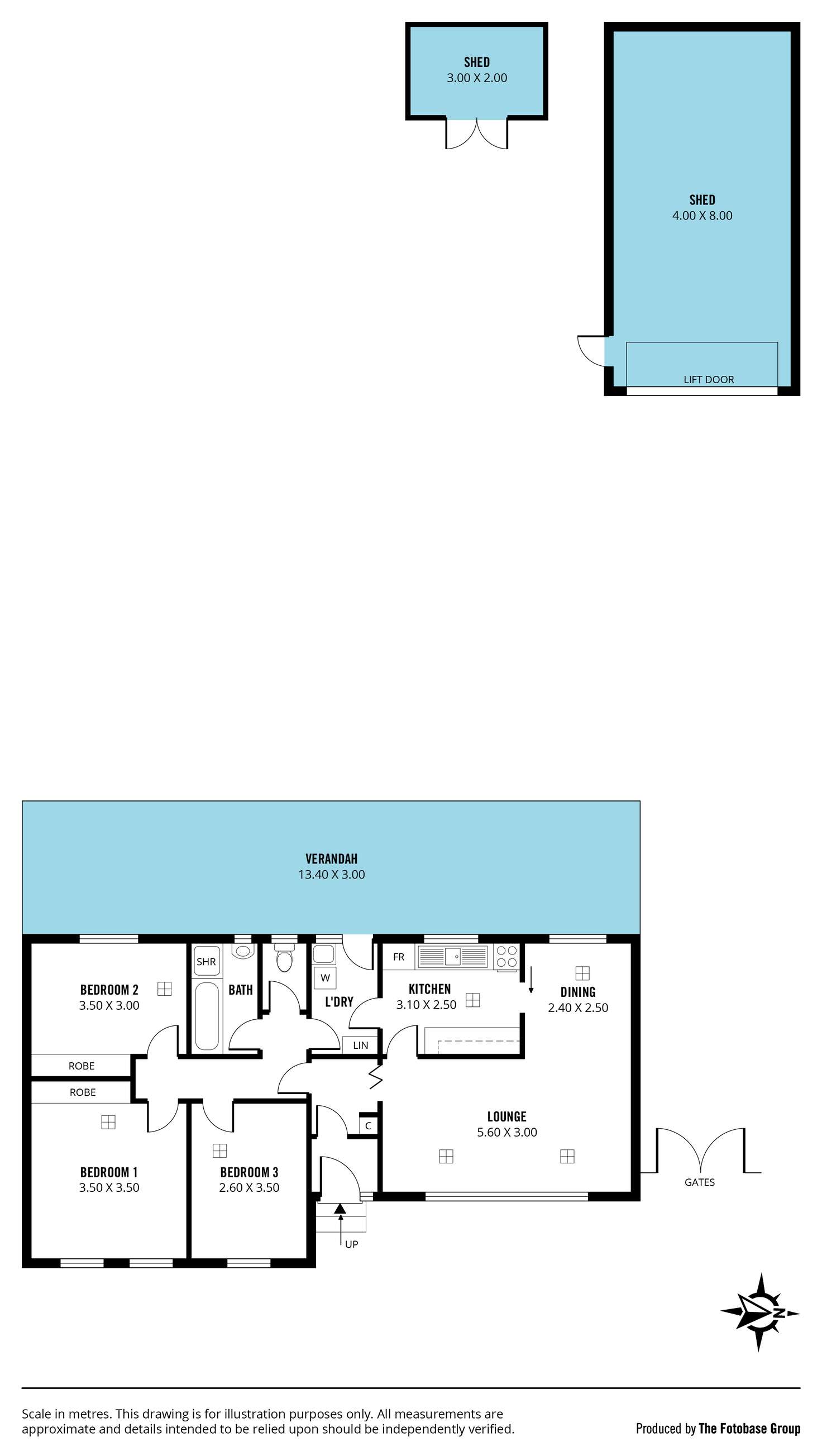 Floorplan of Homely house listing, 9 Pearce Street, O'sullivan Beach SA 5166