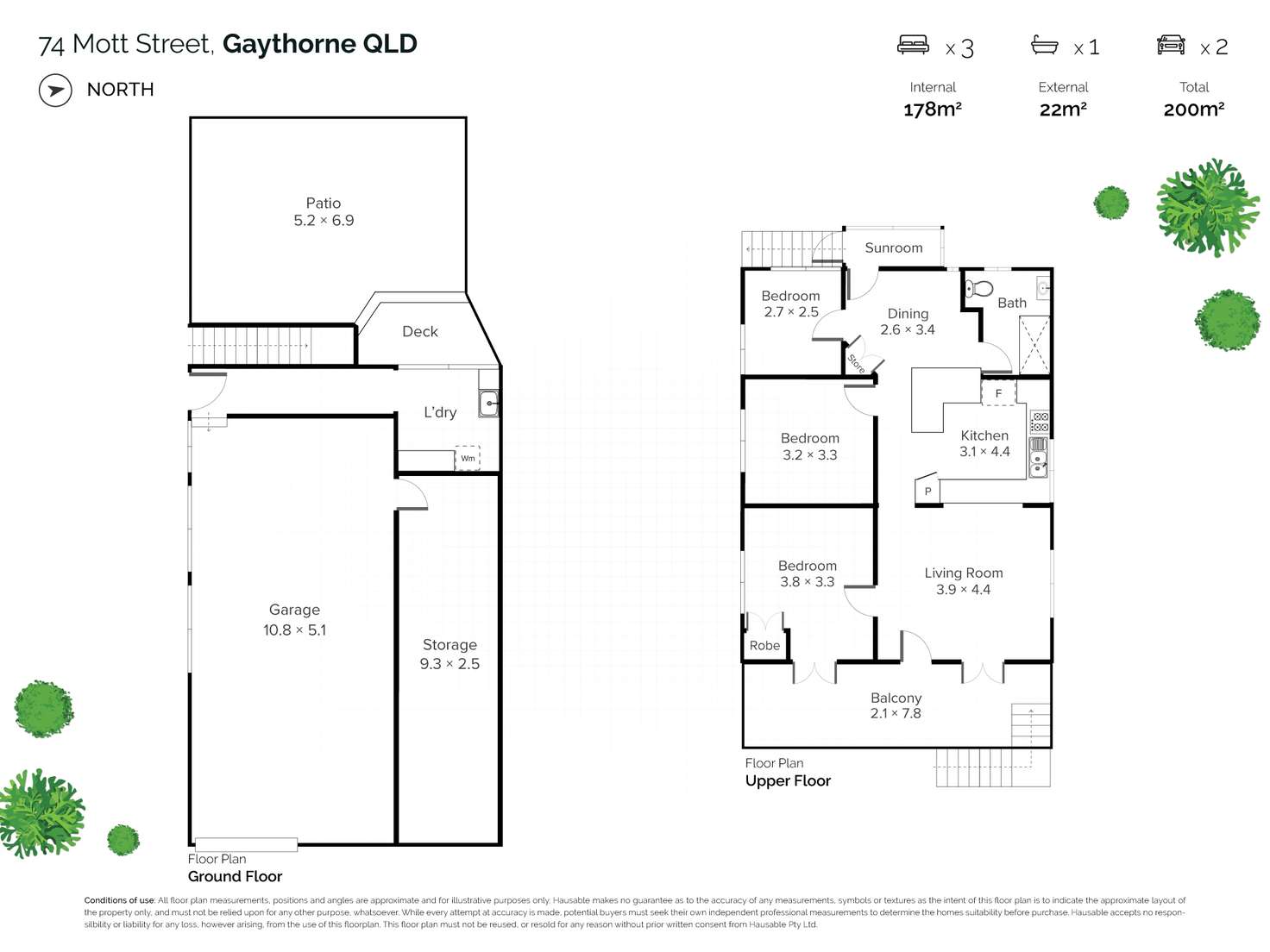 Floorplan of Homely house listing, 74 Mott Street, Gaythorne QLD 4051