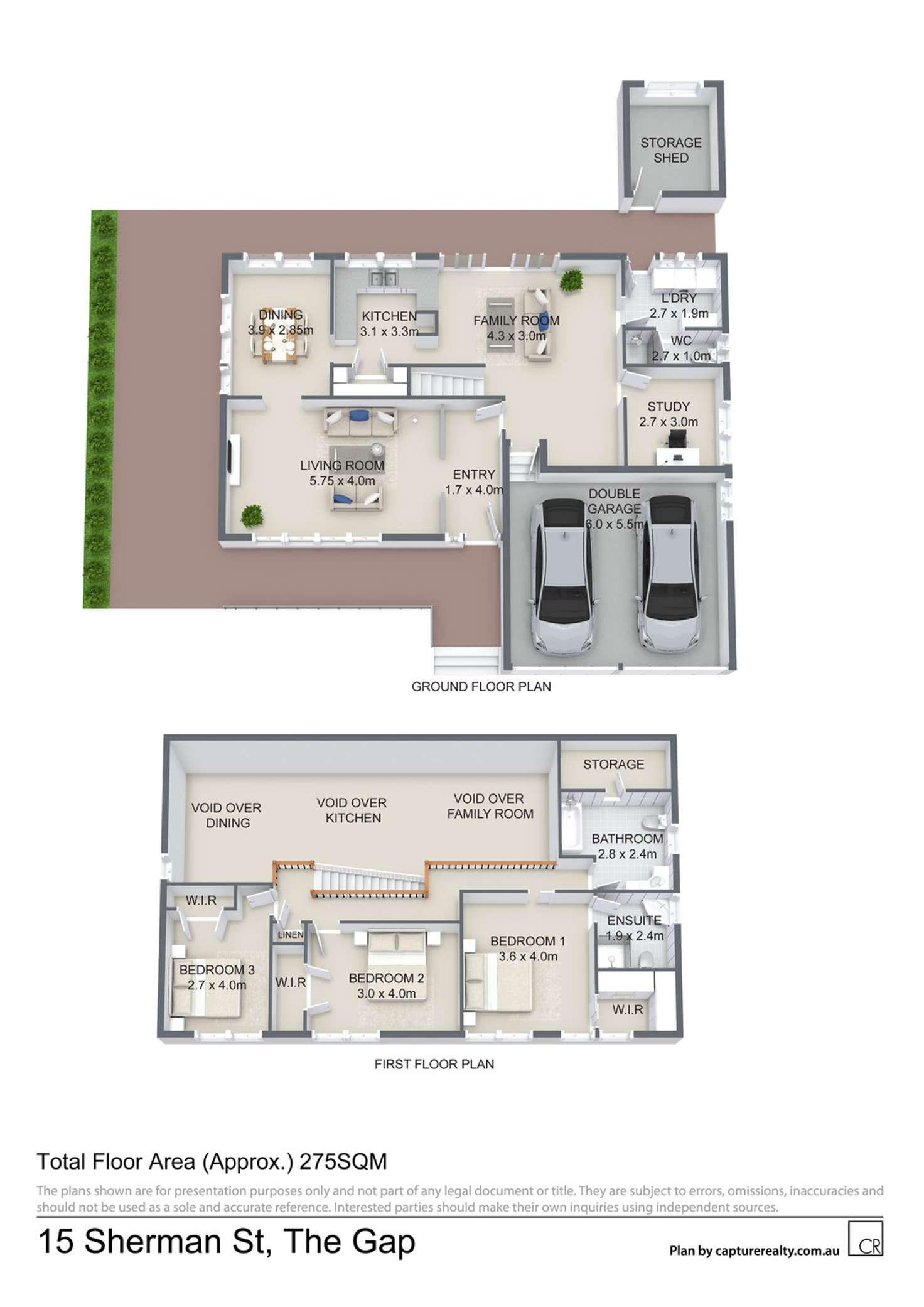 Floorplan of Homely house listing, 15 Sherman Street, The Gap QLD 4061