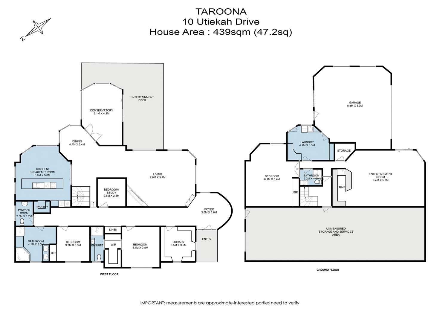Floorplan of Homely house listing, 10 Utiekah Drive, Taroona TAS 7053