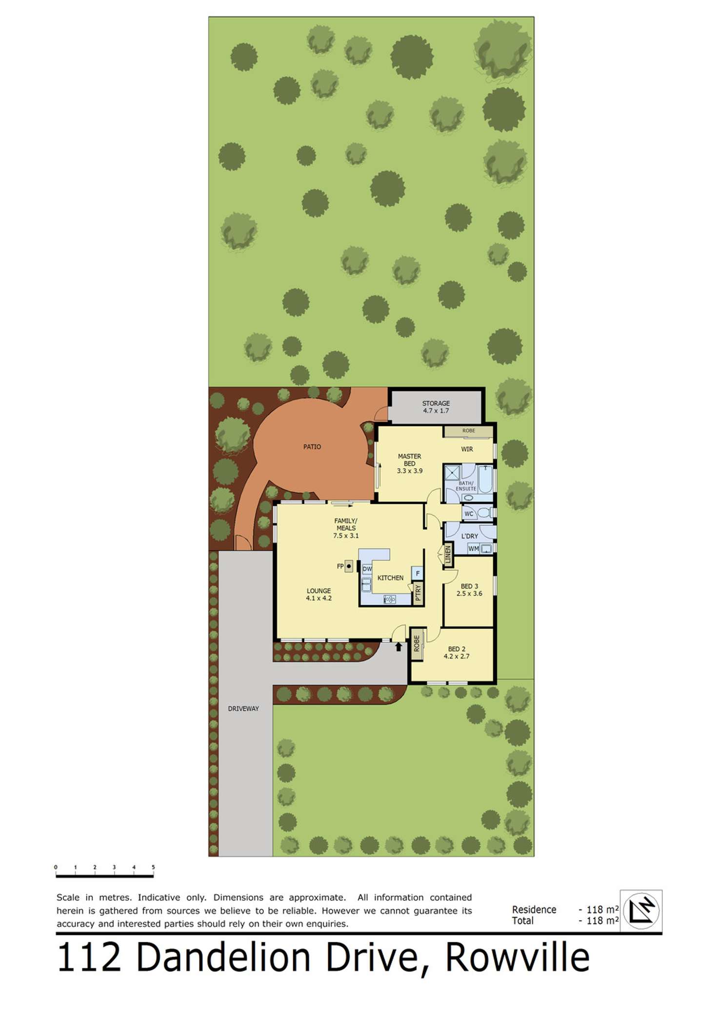Floorplan of Homely house listing, 112 Dandelion Drive, Rowville VIC 3178