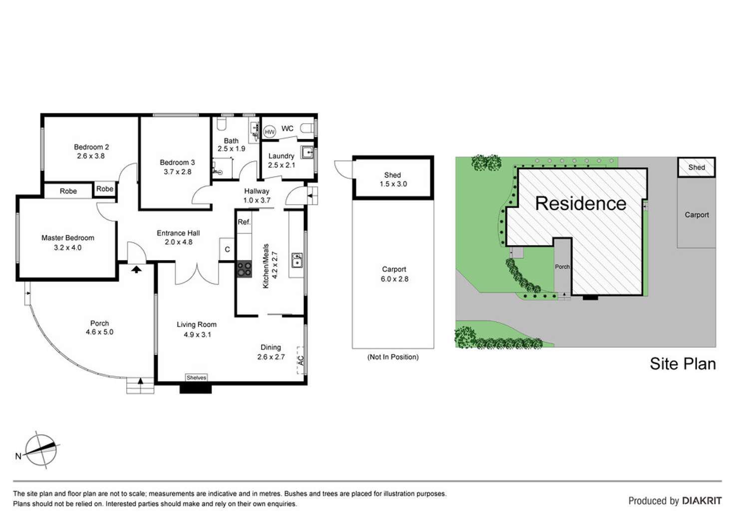Floorplan of Homely unit listing, 1/4 Ada Street, Glen Waverley VIC 3150