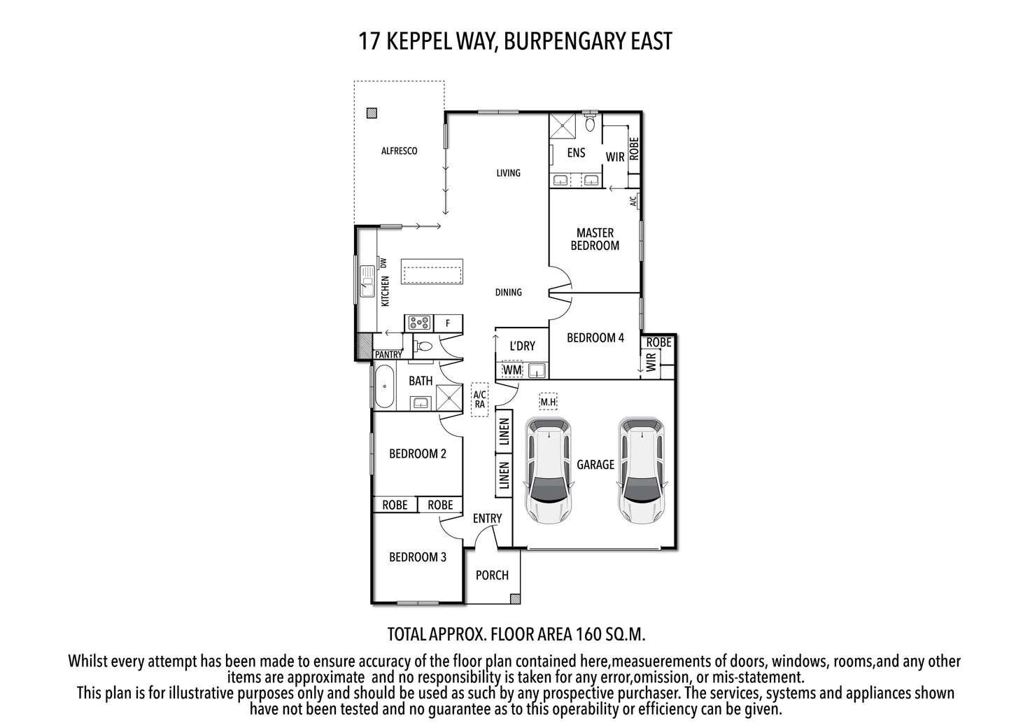 Floorplan of Homely house listing, 17 Keppel Way, Burpengary East QLD 4505