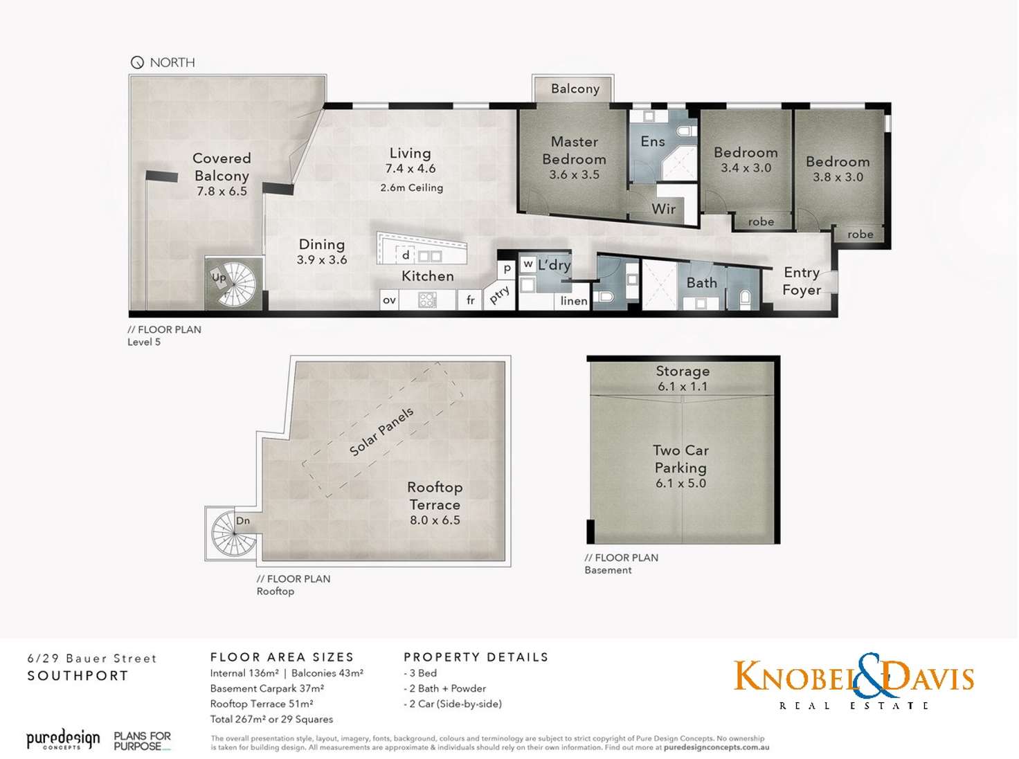 Floorplan of Homely apartment listing, 6/29 Bauer Street, Southport QLD 4215