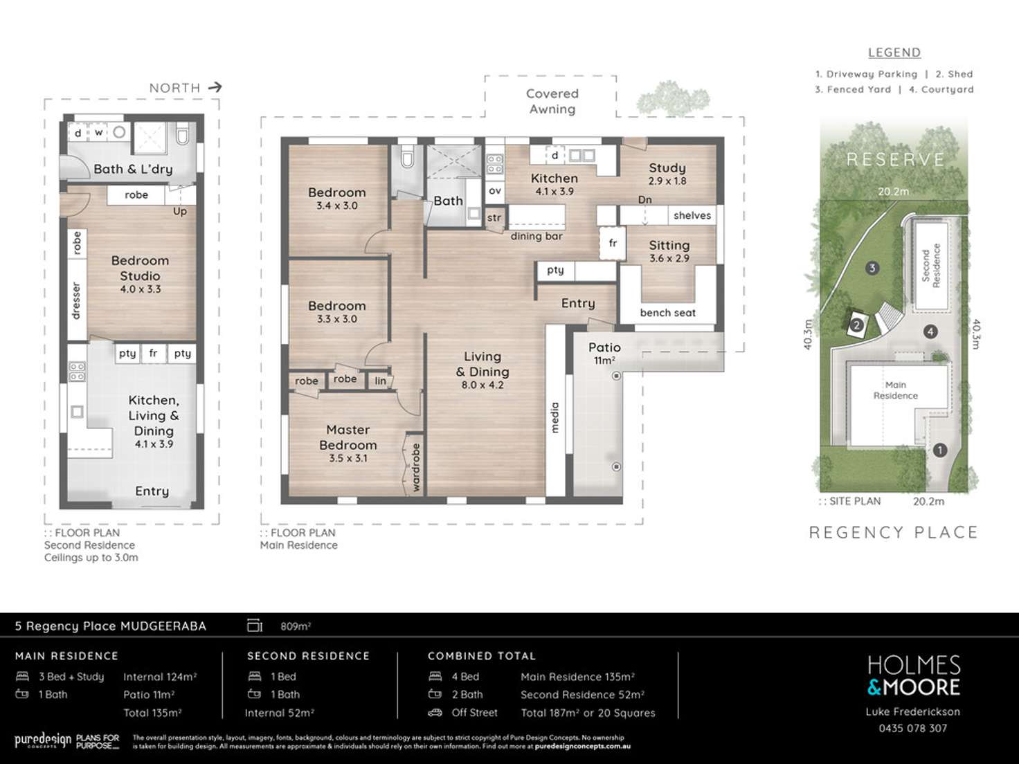 Floorplan of Homely house listing, 5 Regency Place, Mudgeeraba QLD 4213