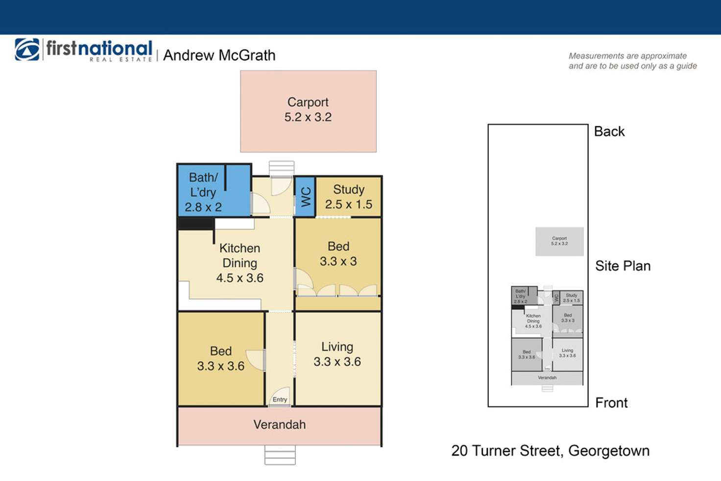 Floorplan of Homely house listing, 20 Turner Street, Georgetown NSW 2298