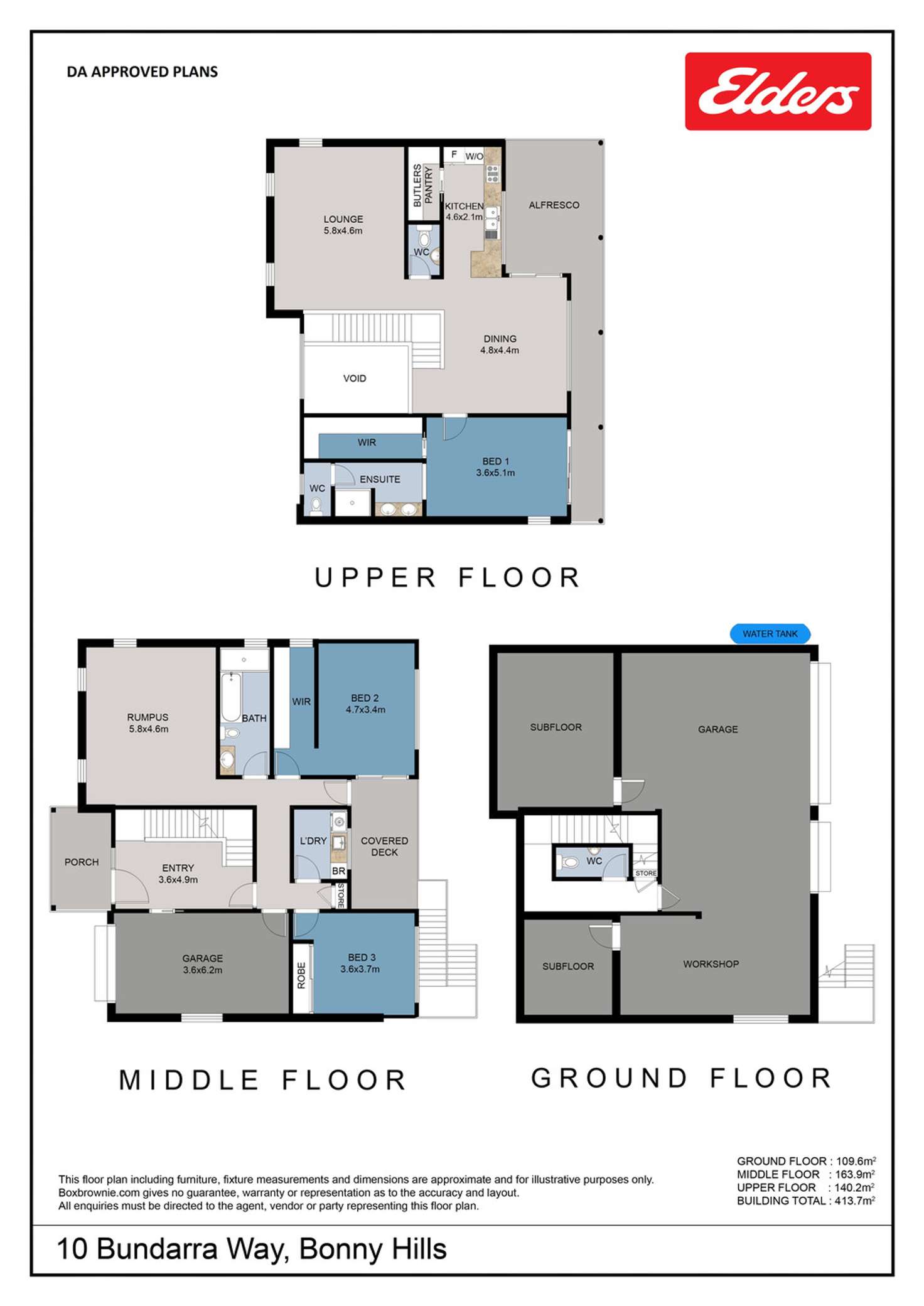 Floorplan of Homely residentialLand listing, 10 Bundarra Way, Bonny Hills NSW 2445