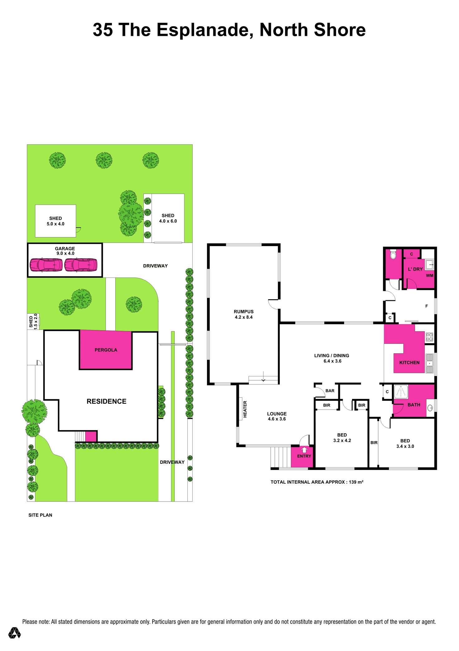 Floorplan of Homely house listing, 35 The Esplanade, North Shore VIC 3214