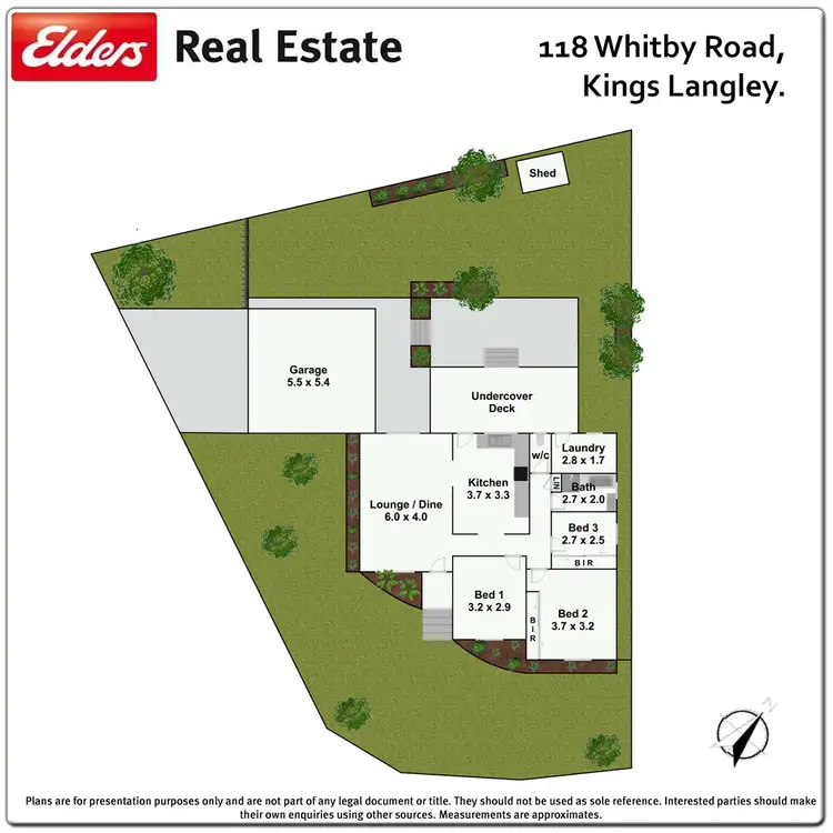 Floorplan of Homely house listing, 118 Whitby Rd, Kings Langley NSW 2147