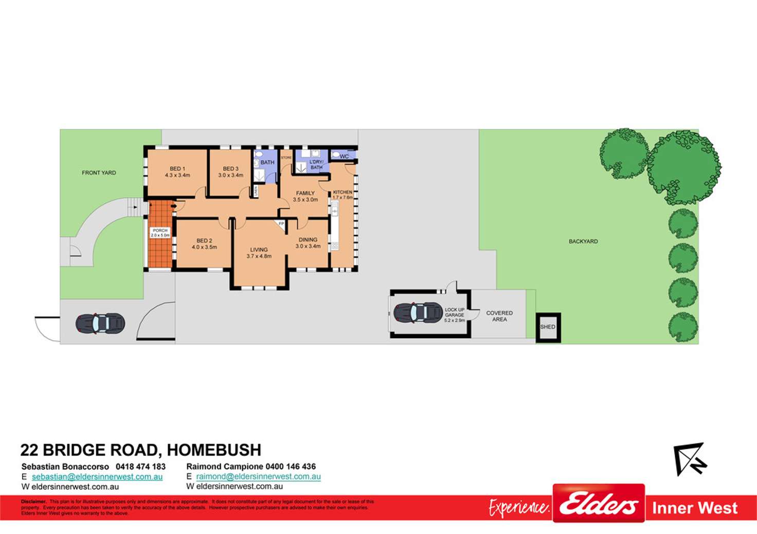 Floorplan of Homely house listing, 22 Bridge Road, Homebush NSW 2140